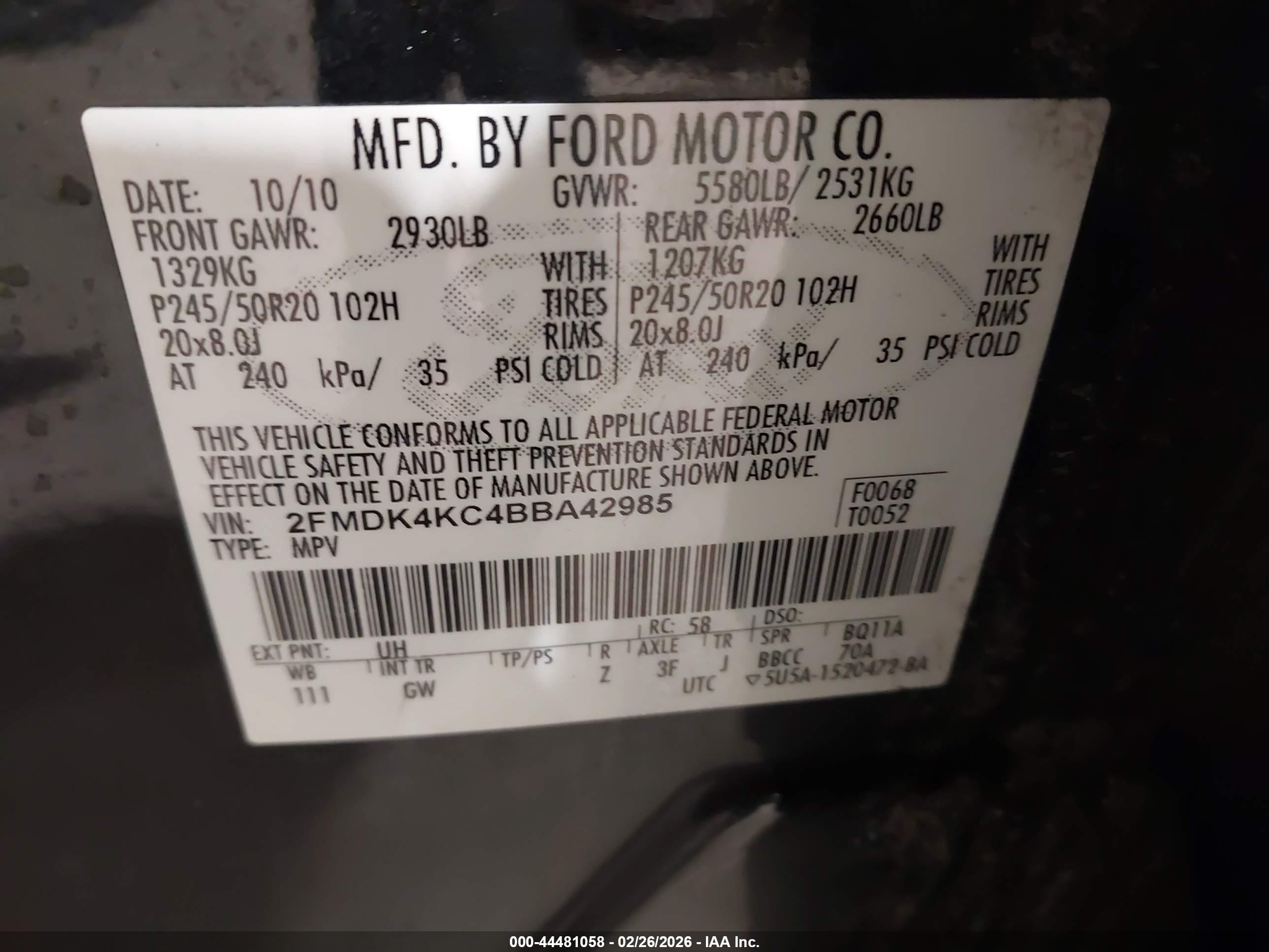 FORD EDGE image 9