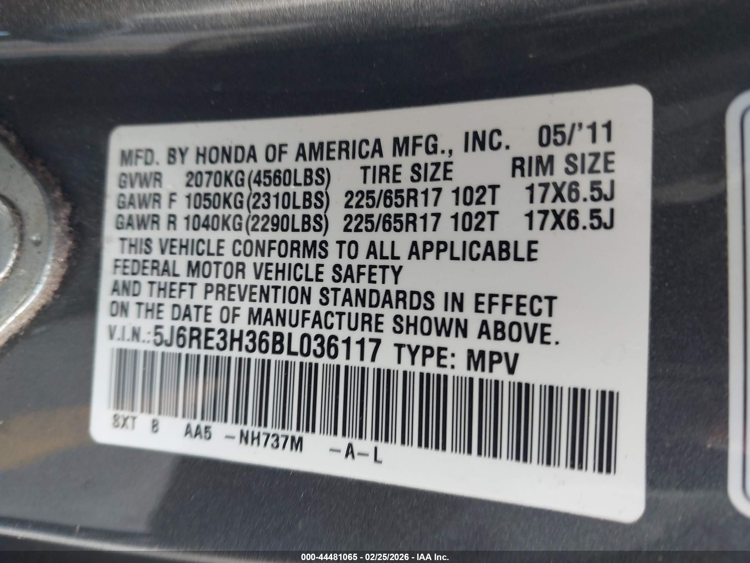 HONDA CR-V image 9