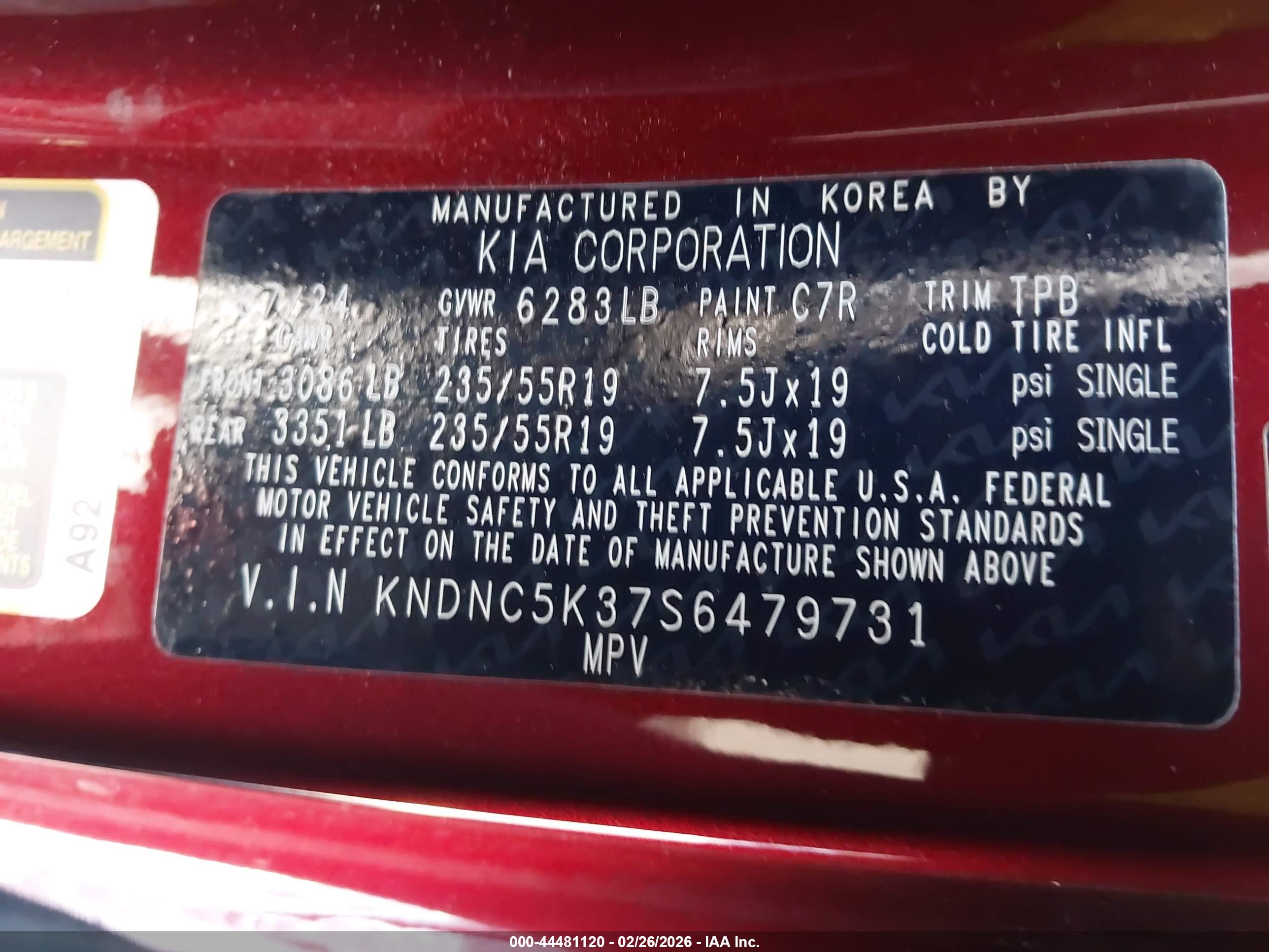KIA CARNIVAL image 9
