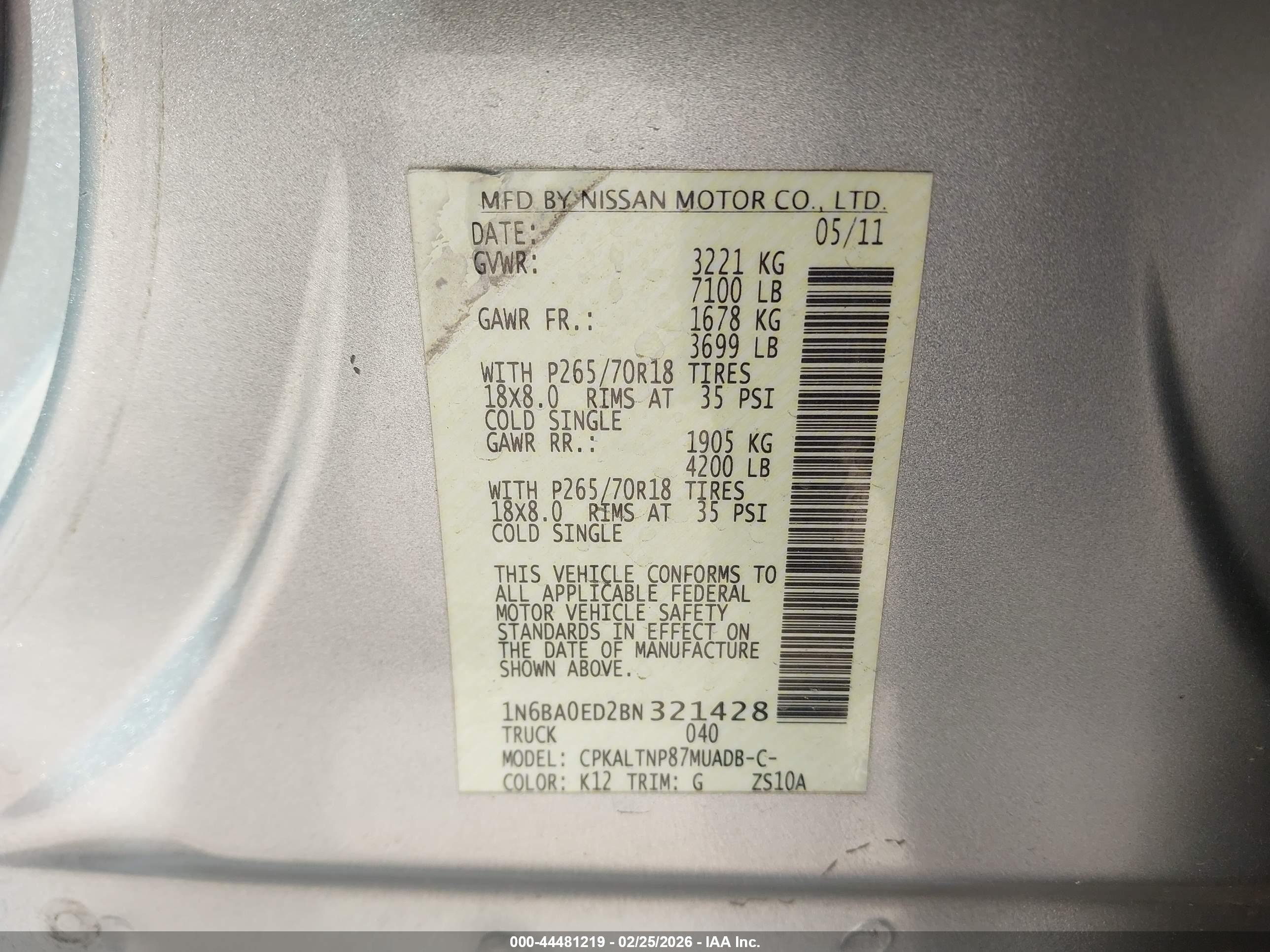 NISSAN TITAN image 9