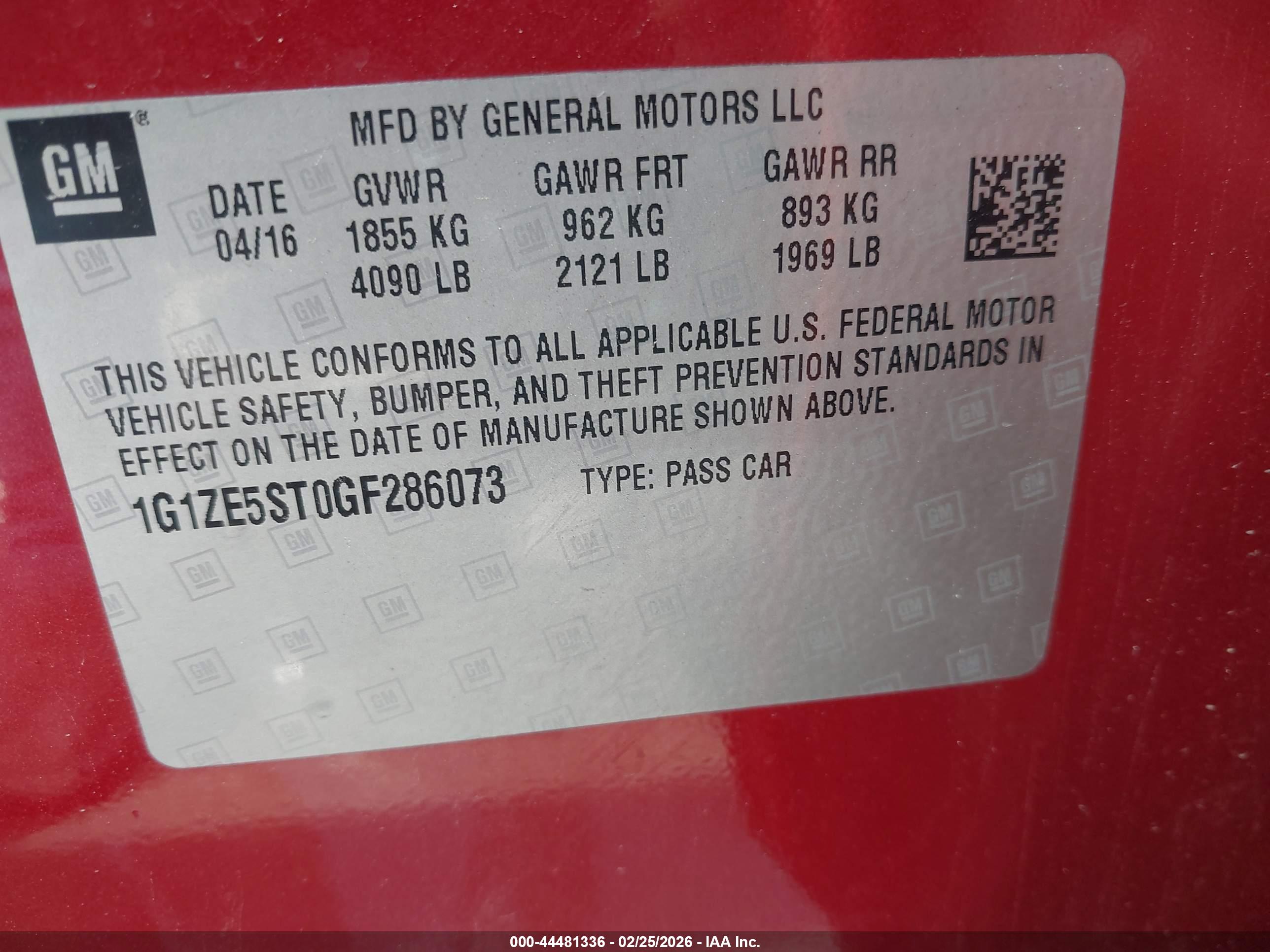 CHEVROLET MALIBU image 9