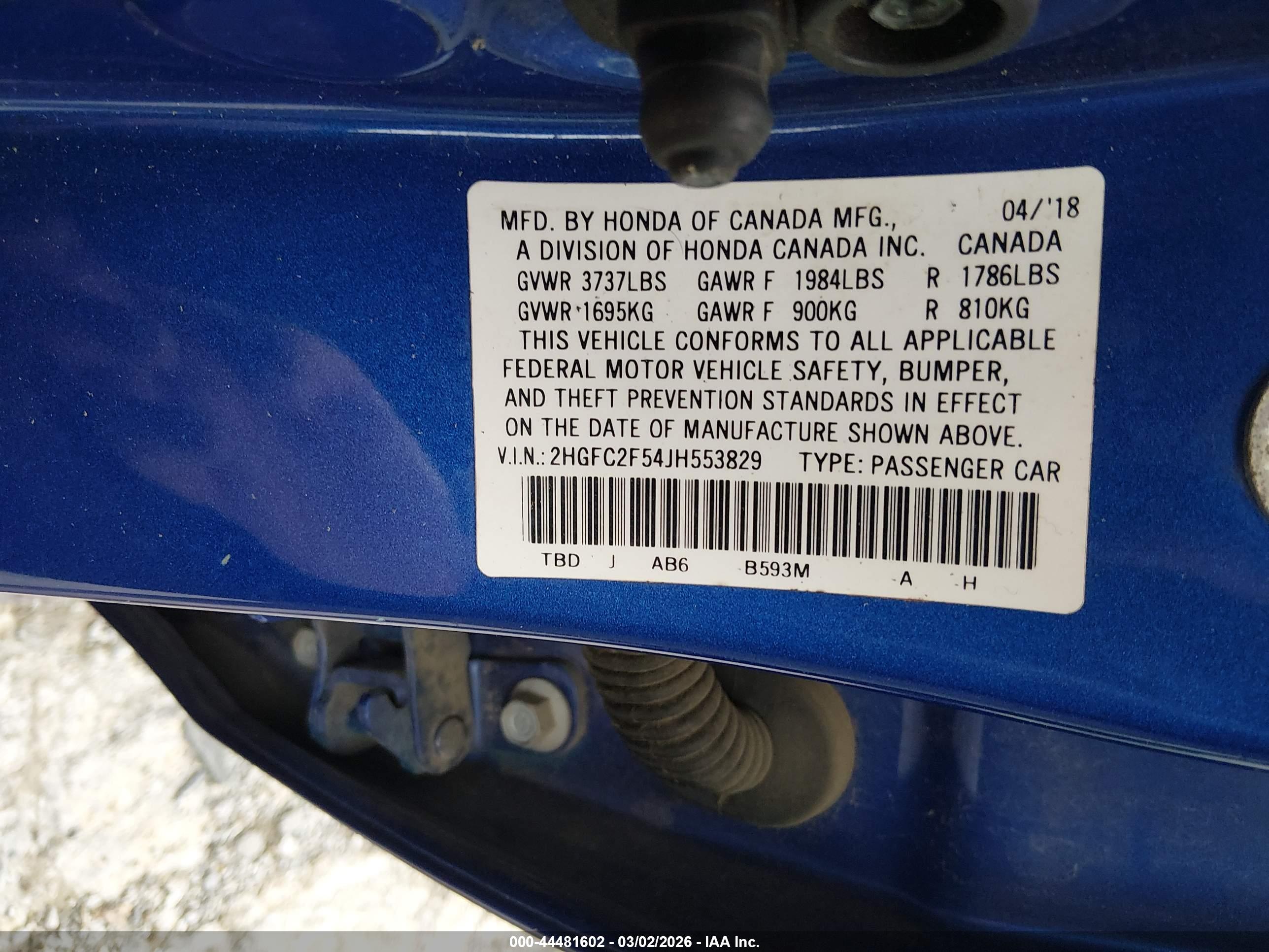 HONDA CIVIC image 9