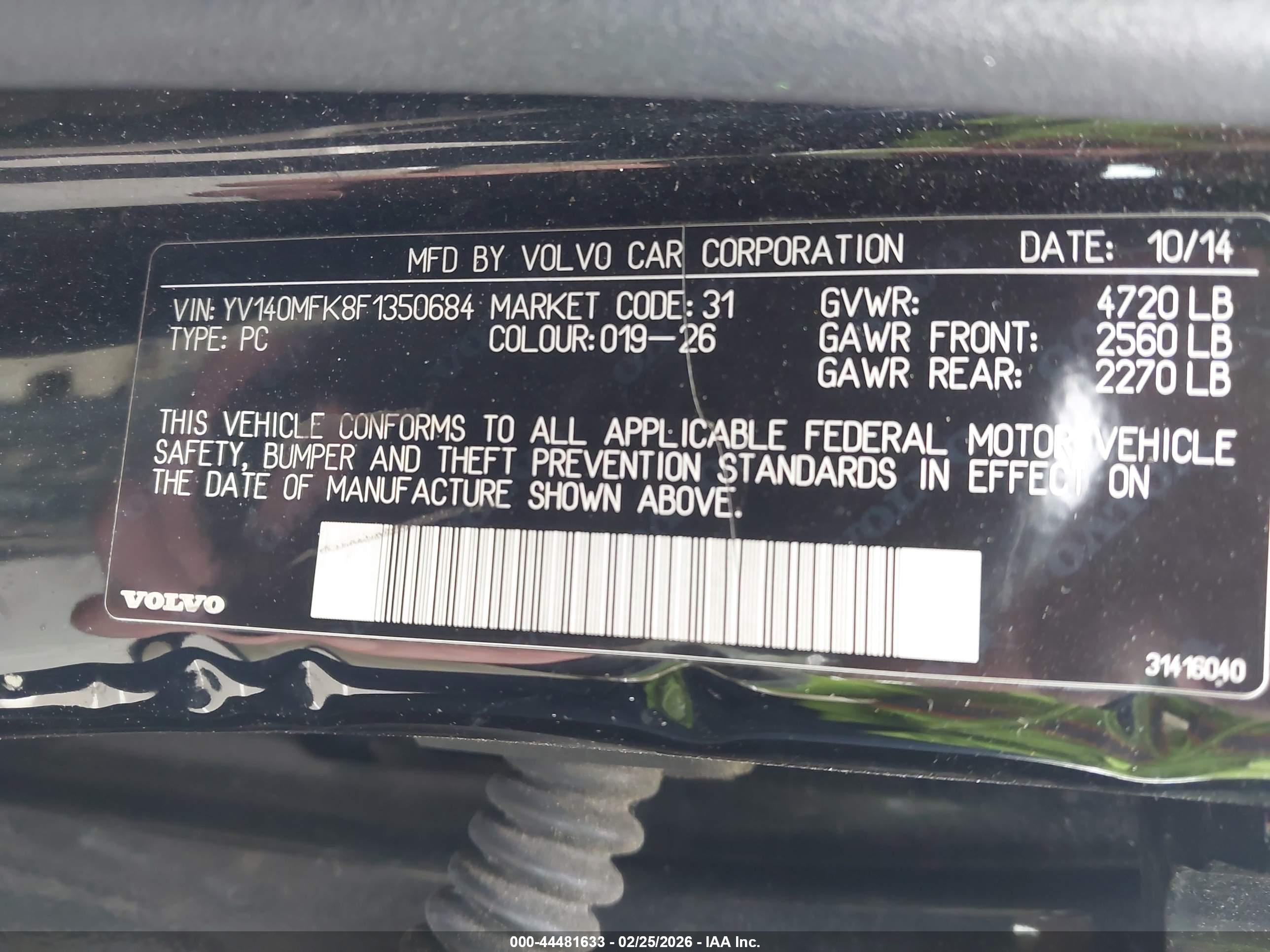 VOLVO S60 image 9