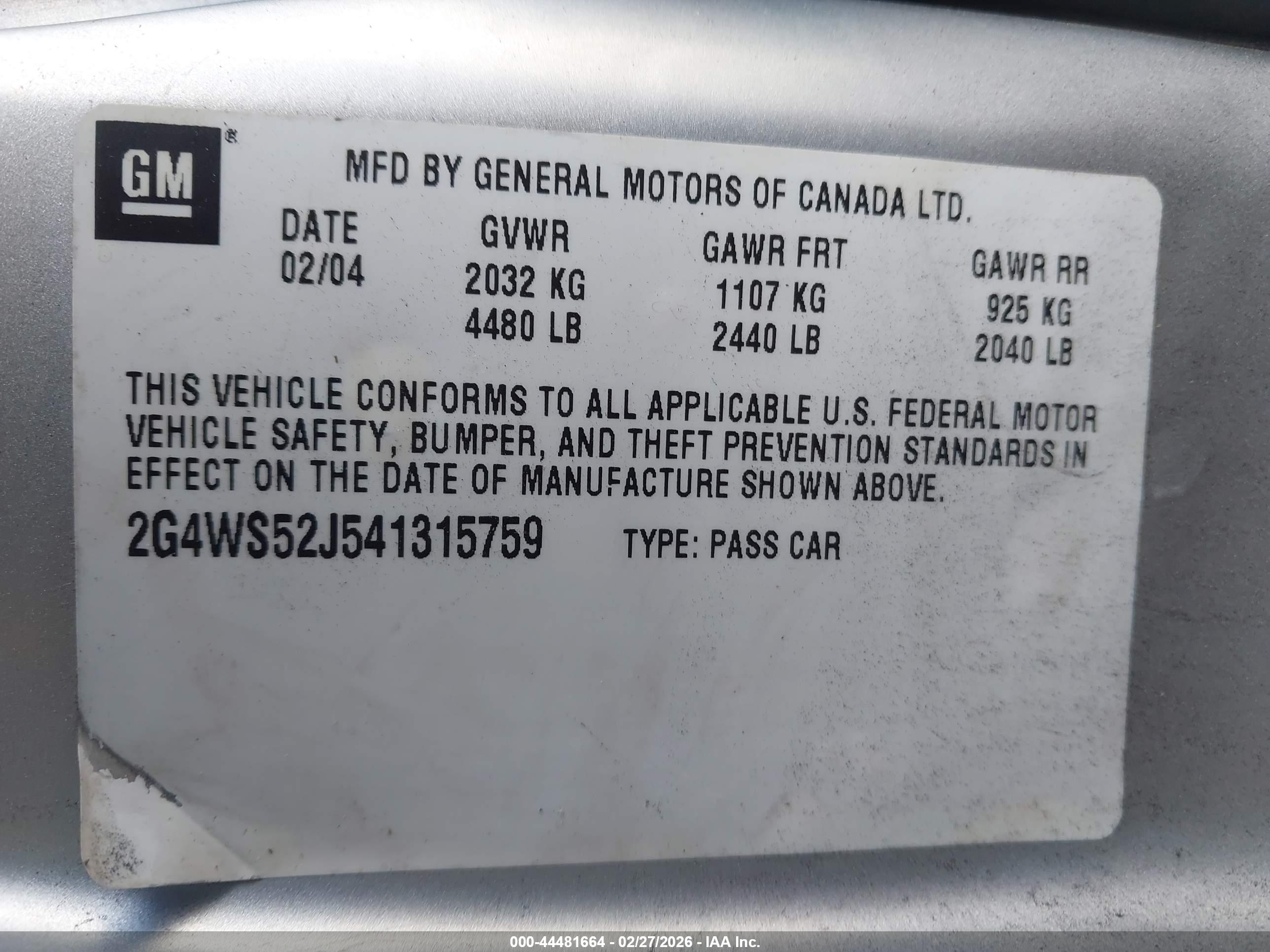 BUICK CENTURY image 9