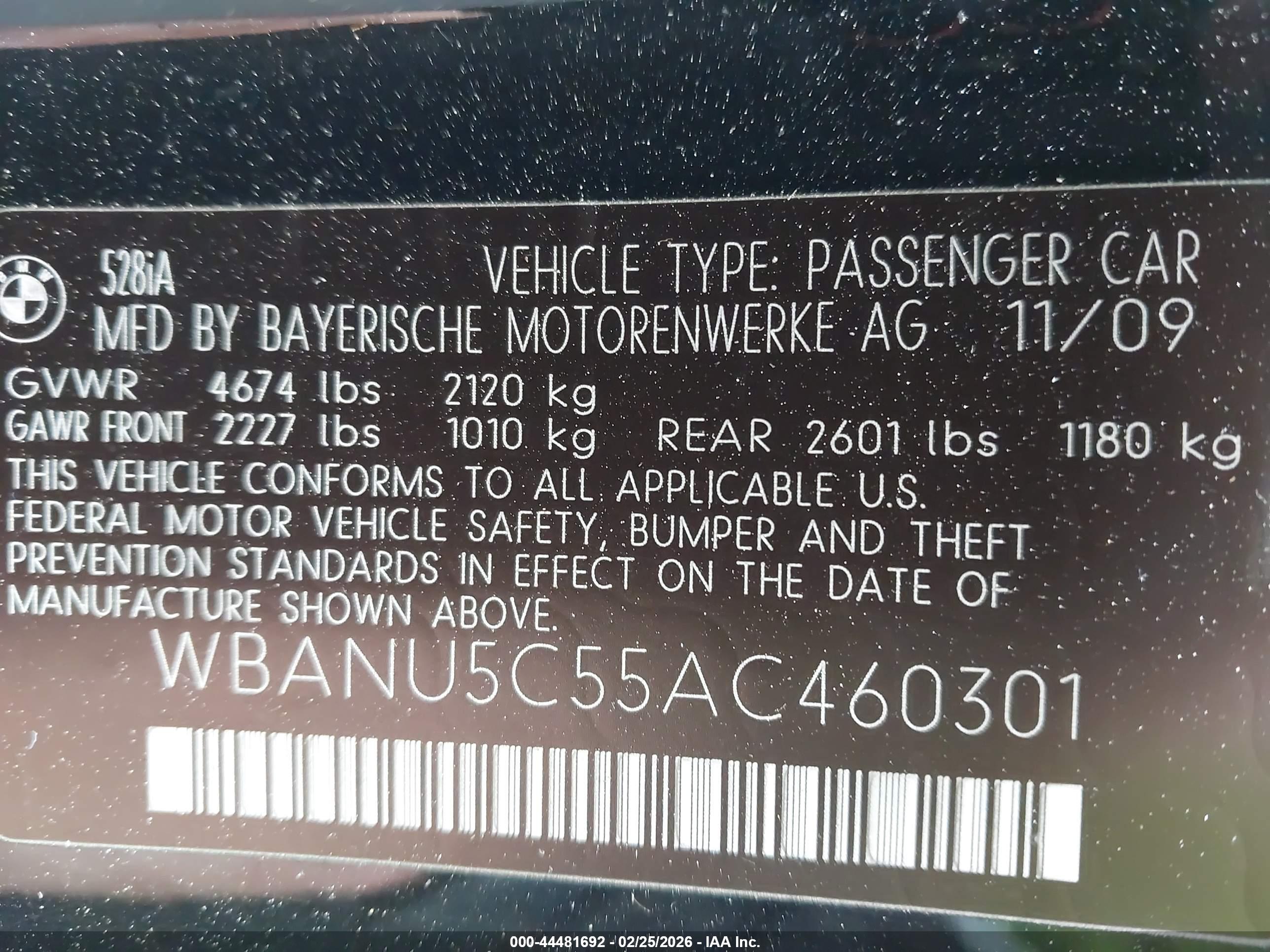 BMW 528I image 9