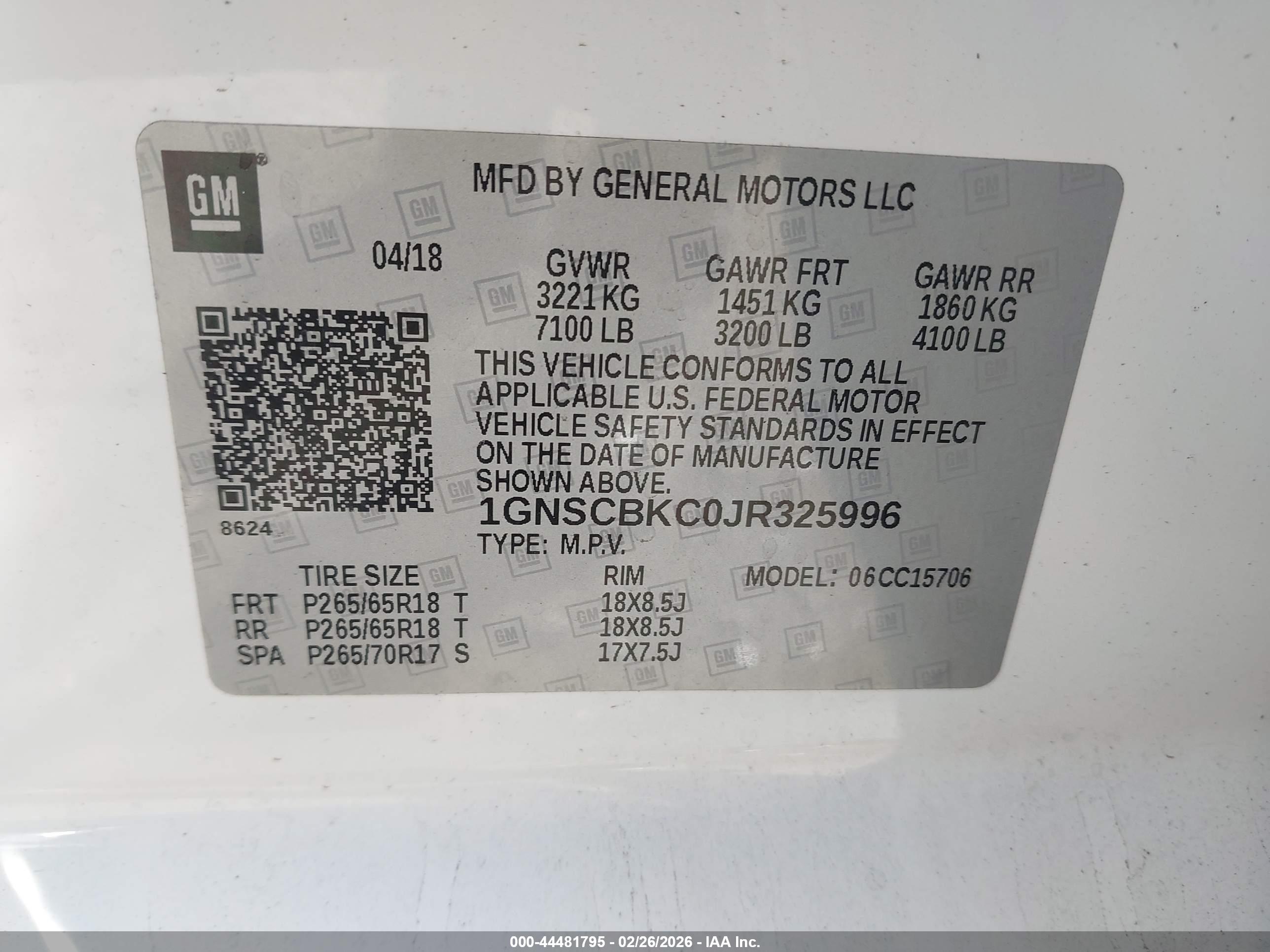 CHEVROLET TAHOE image 9