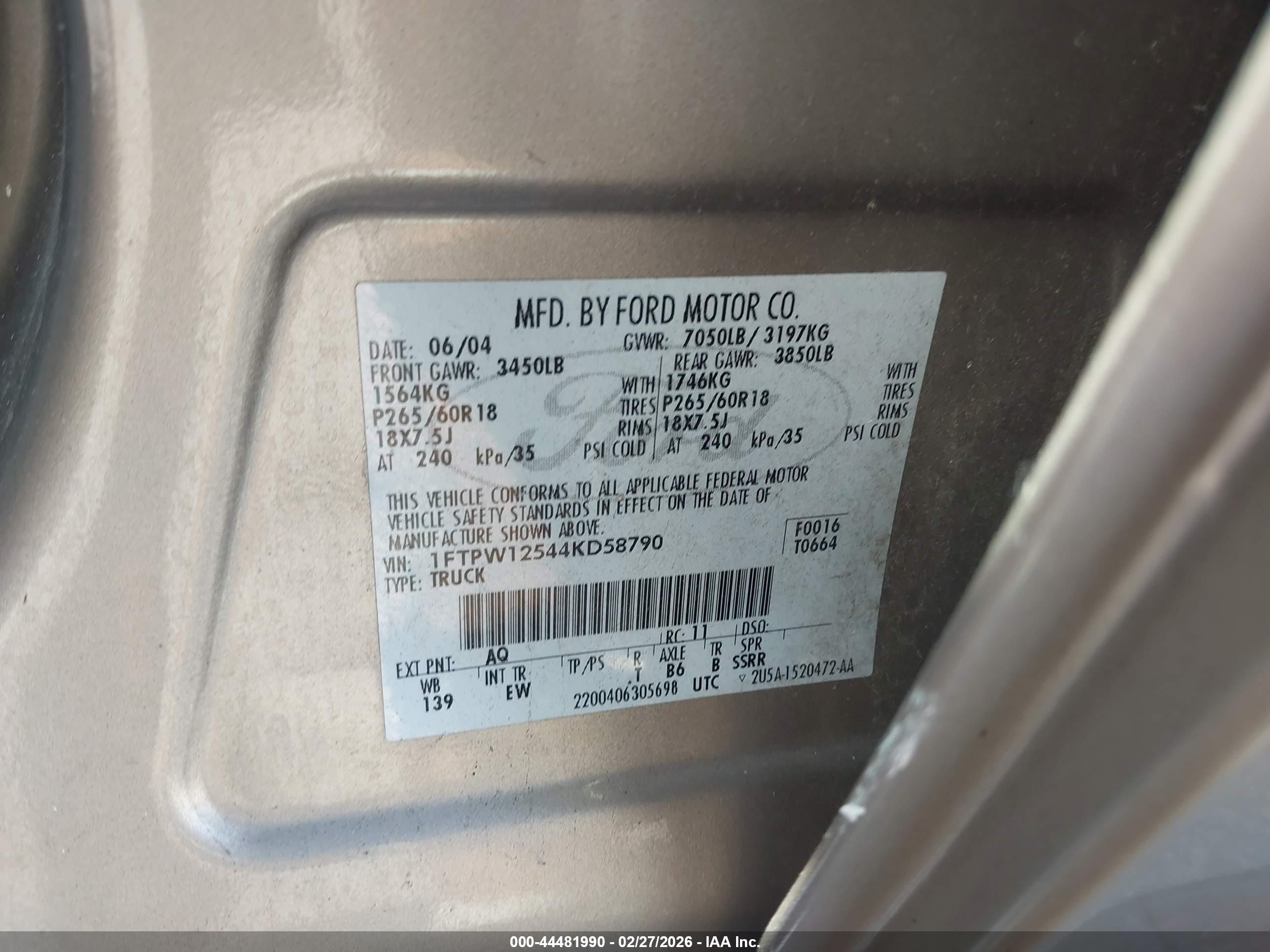 FORD F-150 image 9