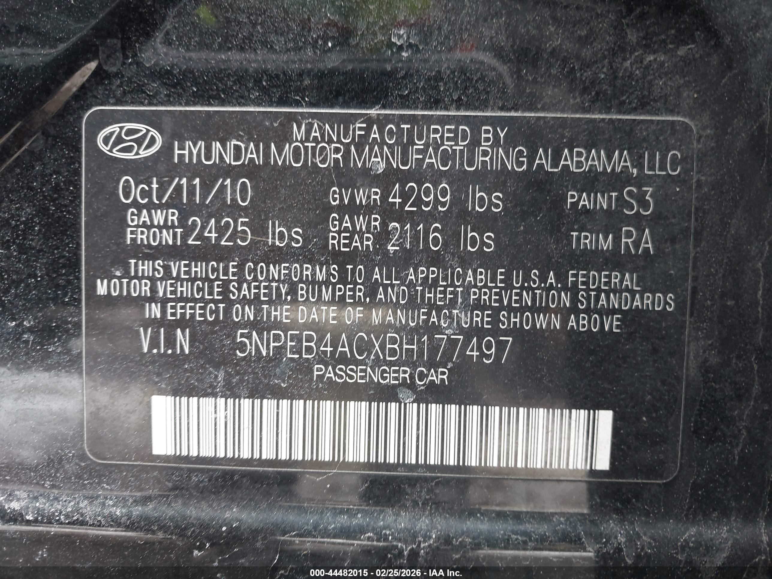 HYUNDAI SONATA image 9