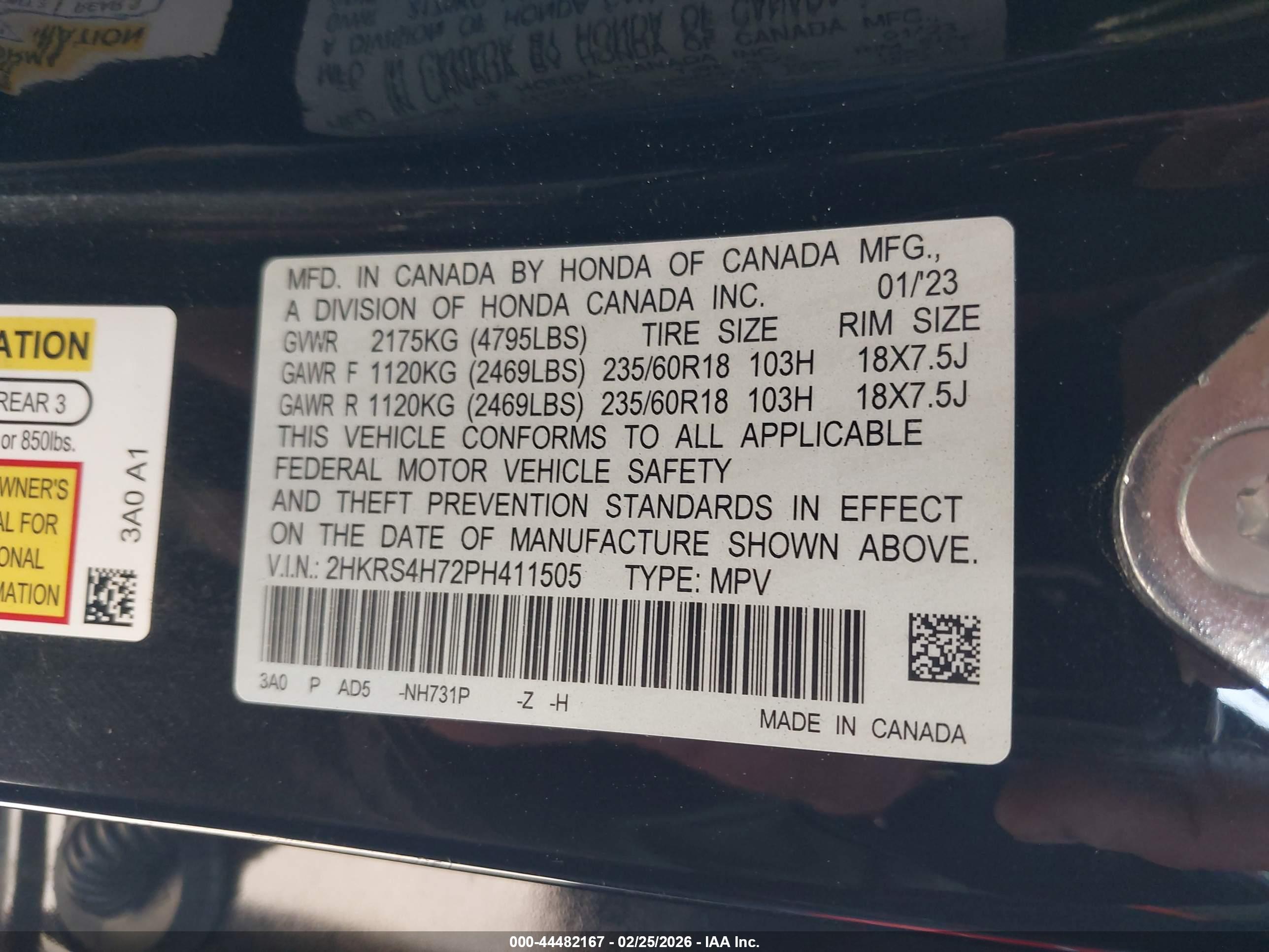HONDA CR-V image 9