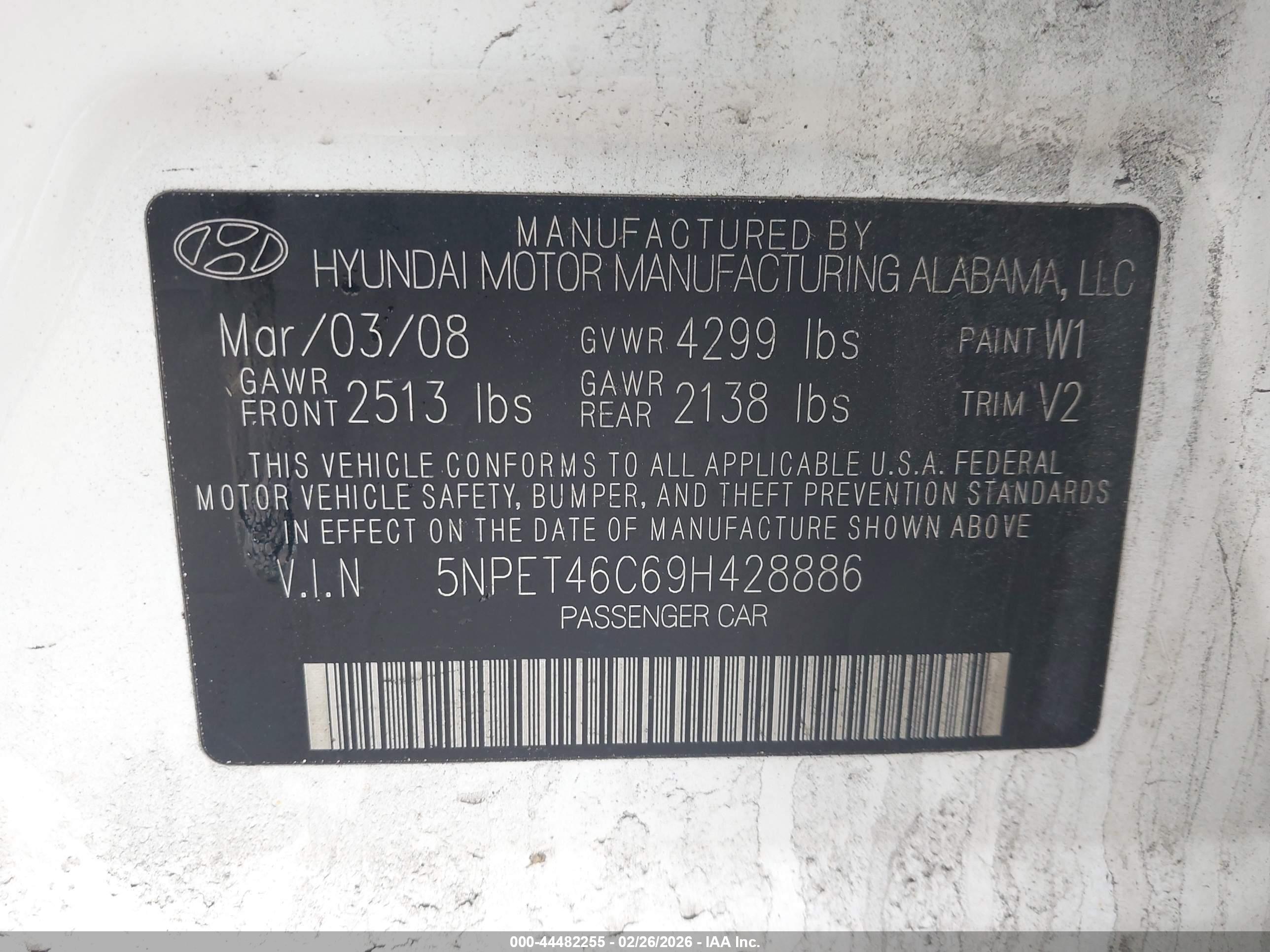 HYUNDAI SONATA image 9