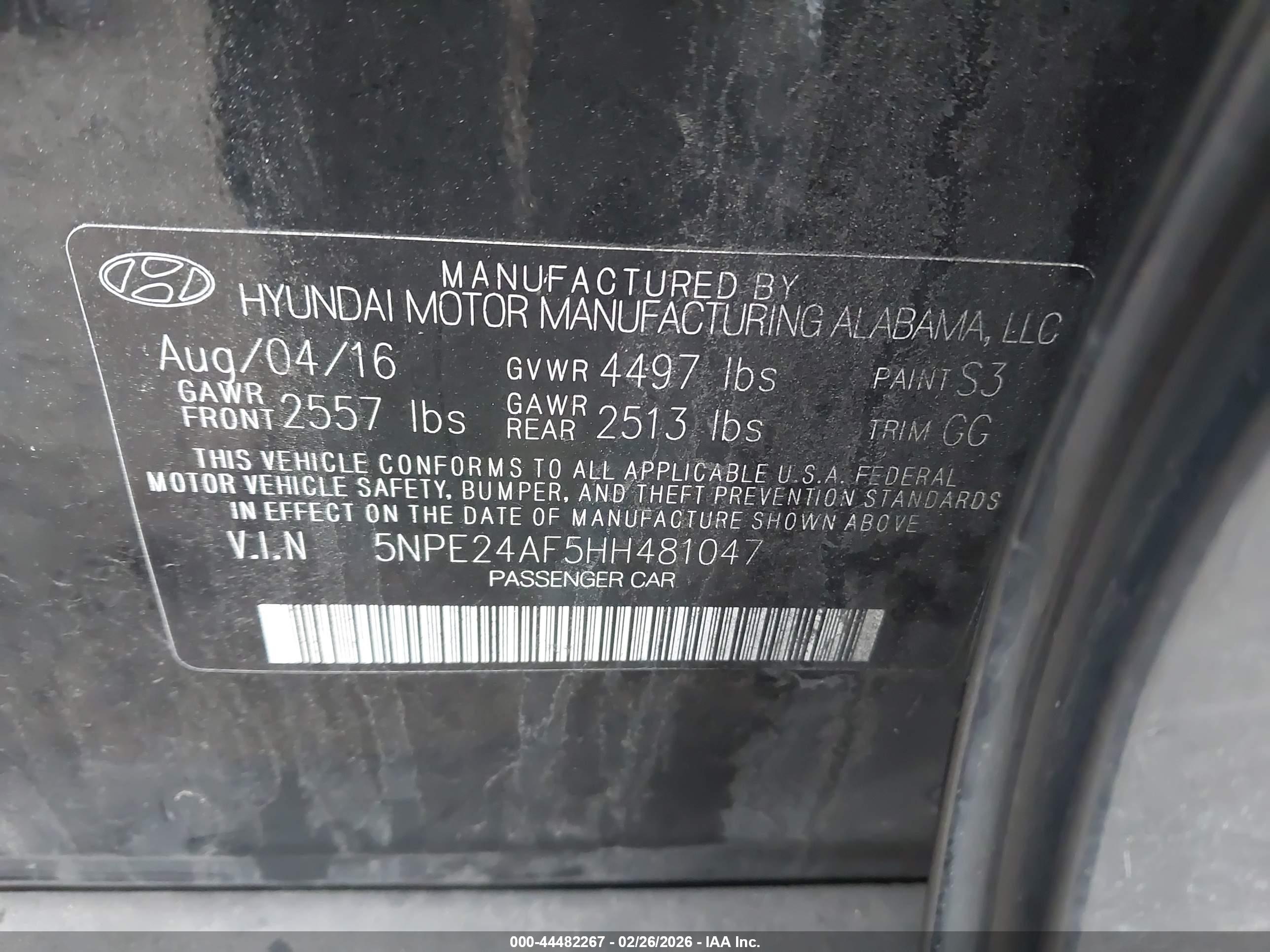 HYUNDAI SONATA image 9
