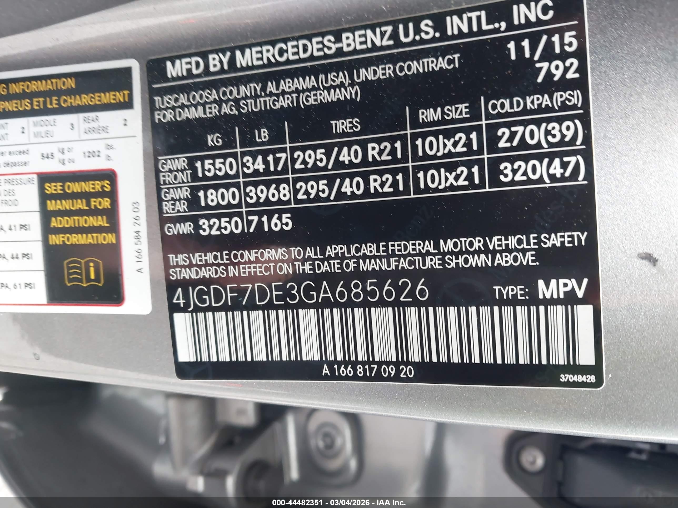MERCEDES-BENZ GL image 9