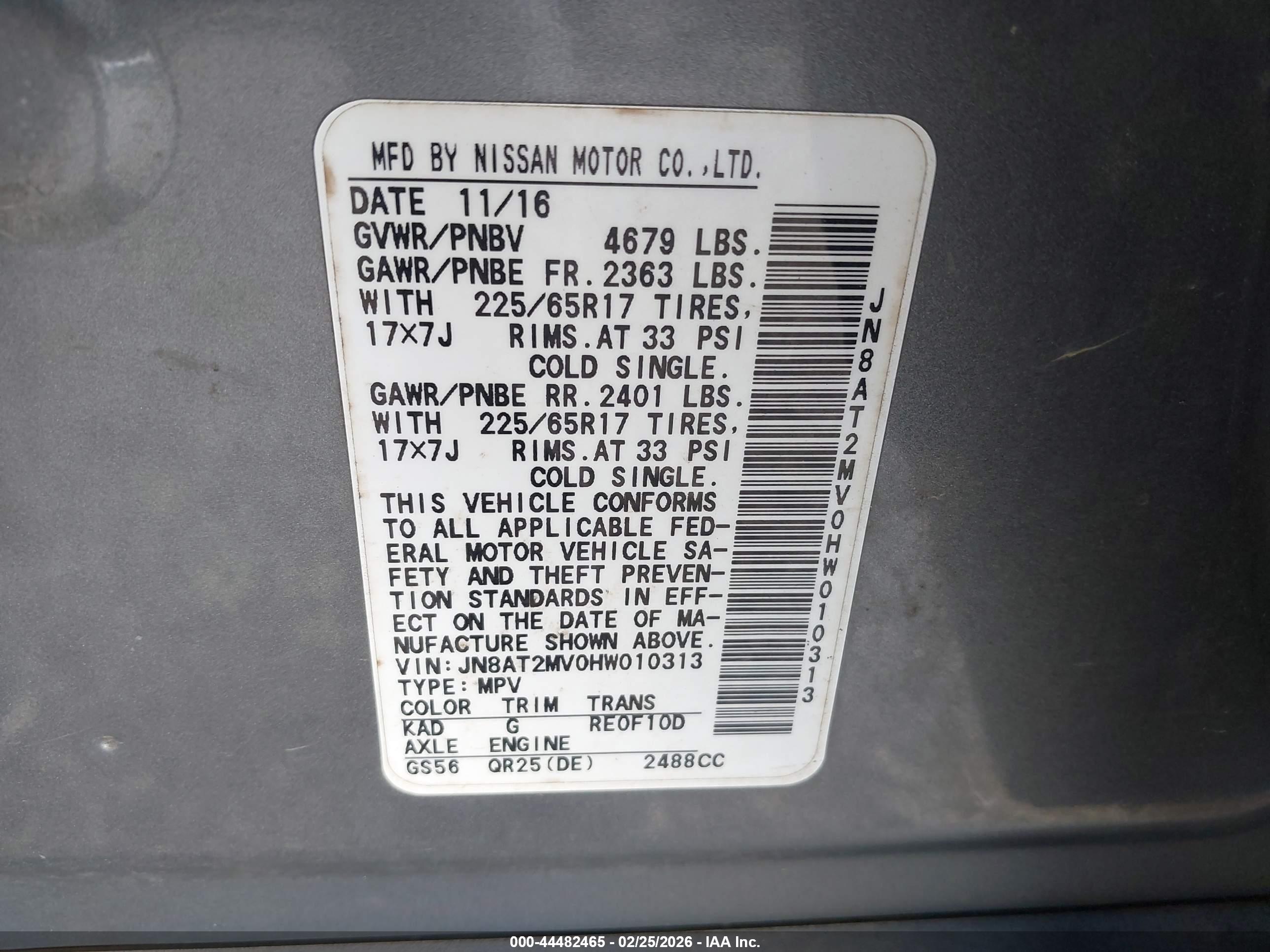 NISSAN ROGUE image 9