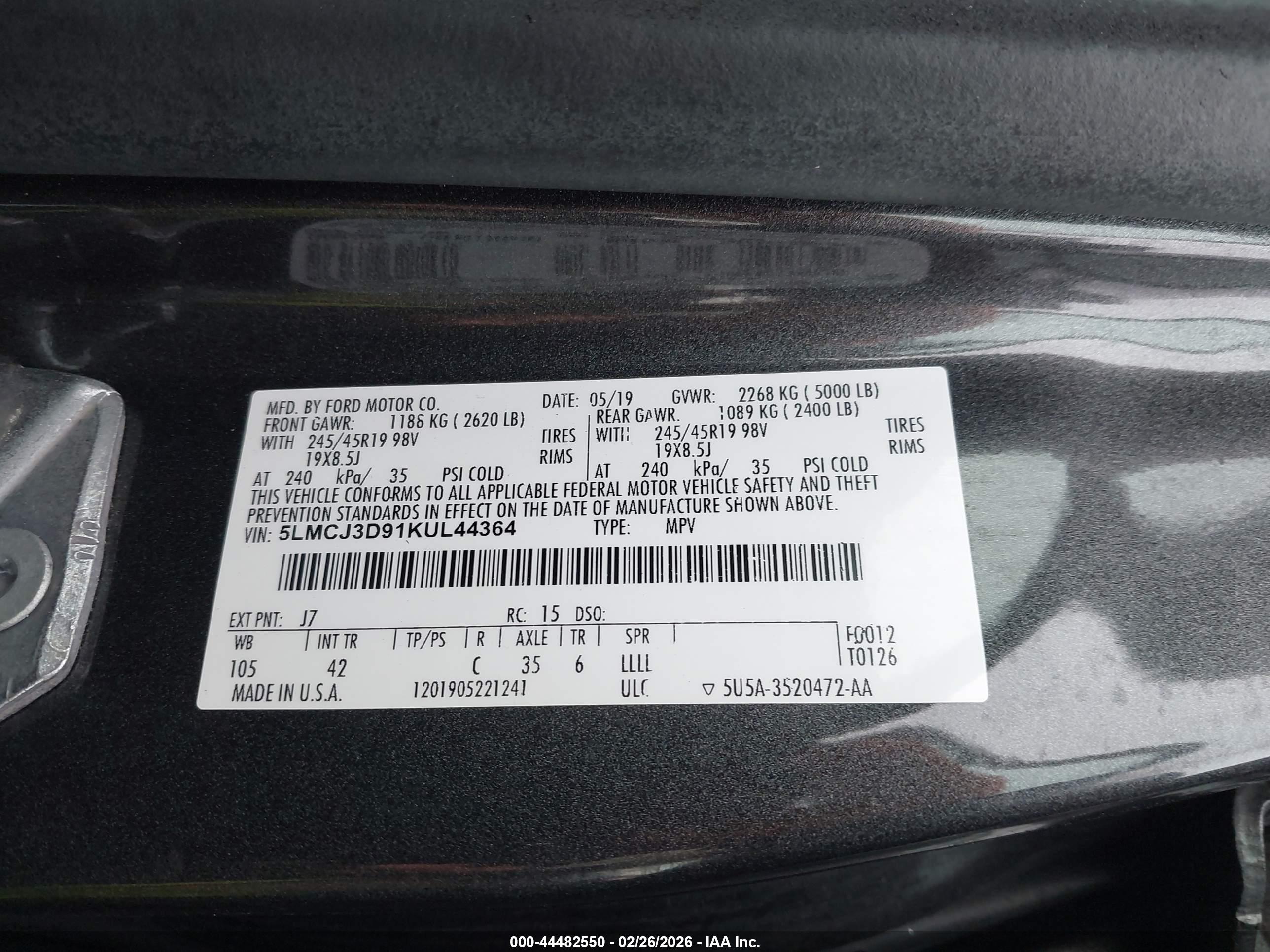 LINCOLN MKC image 9