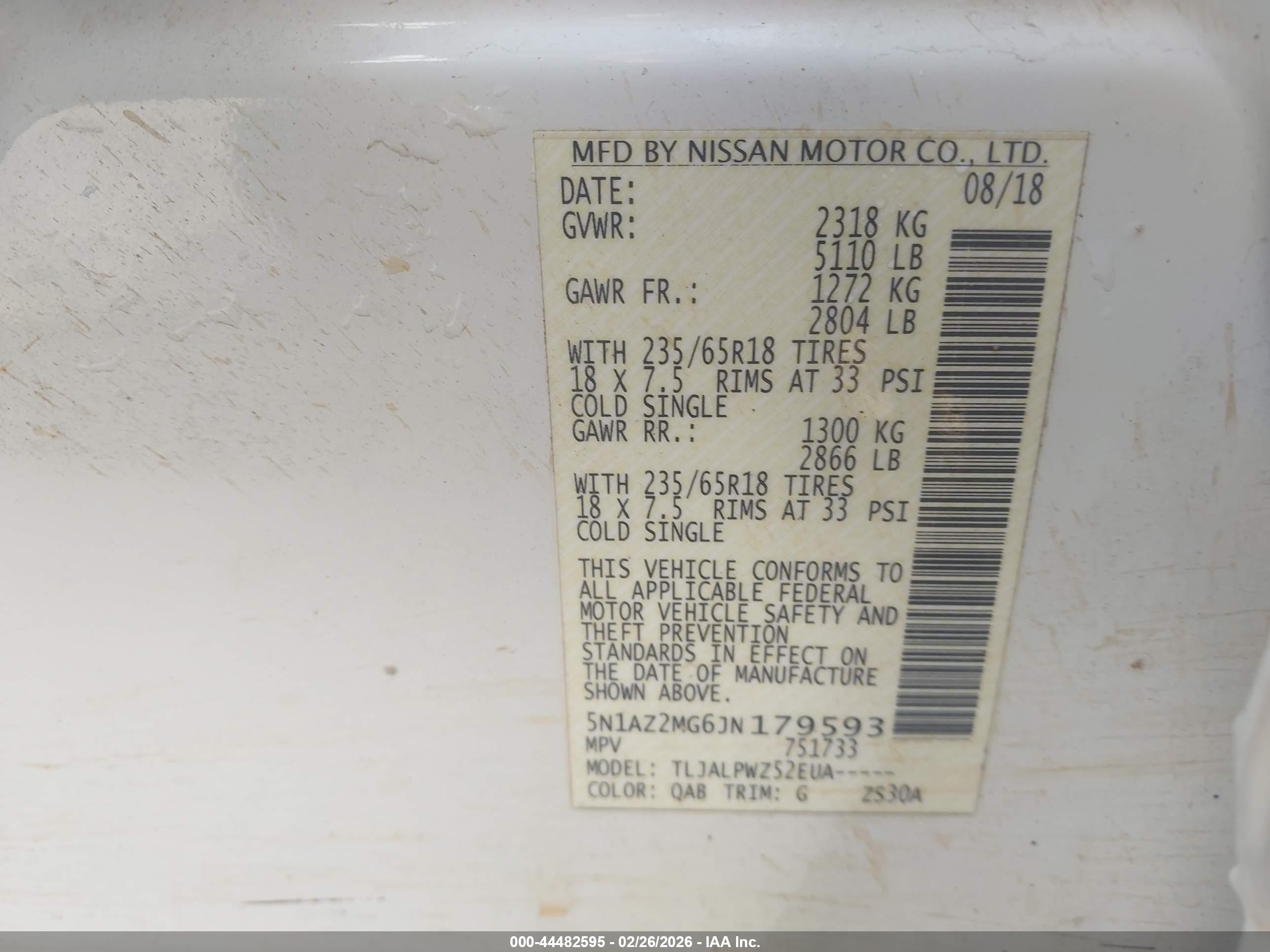 NISSAN MURANO image 9