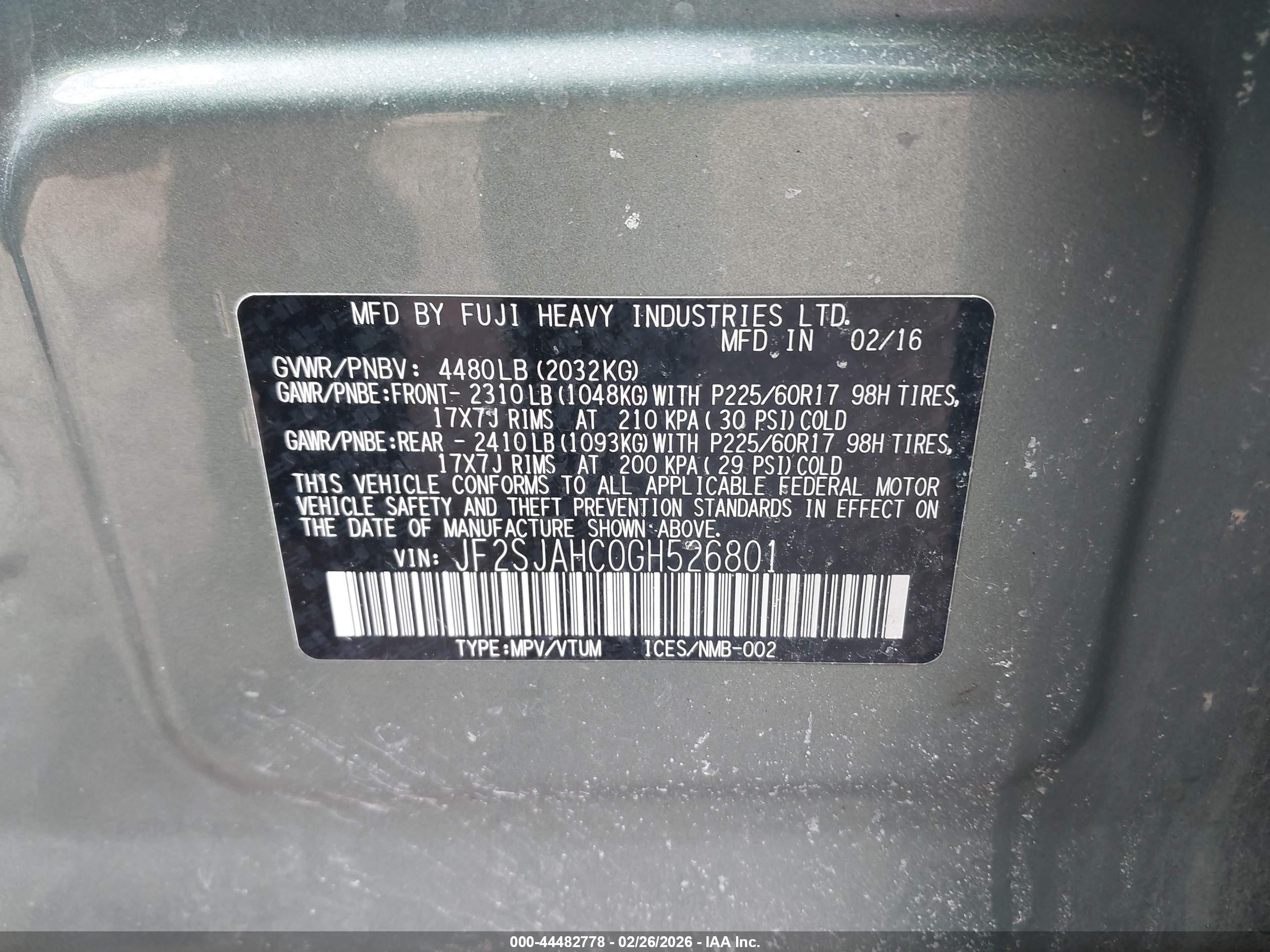 SUBARU FORESTER image 9