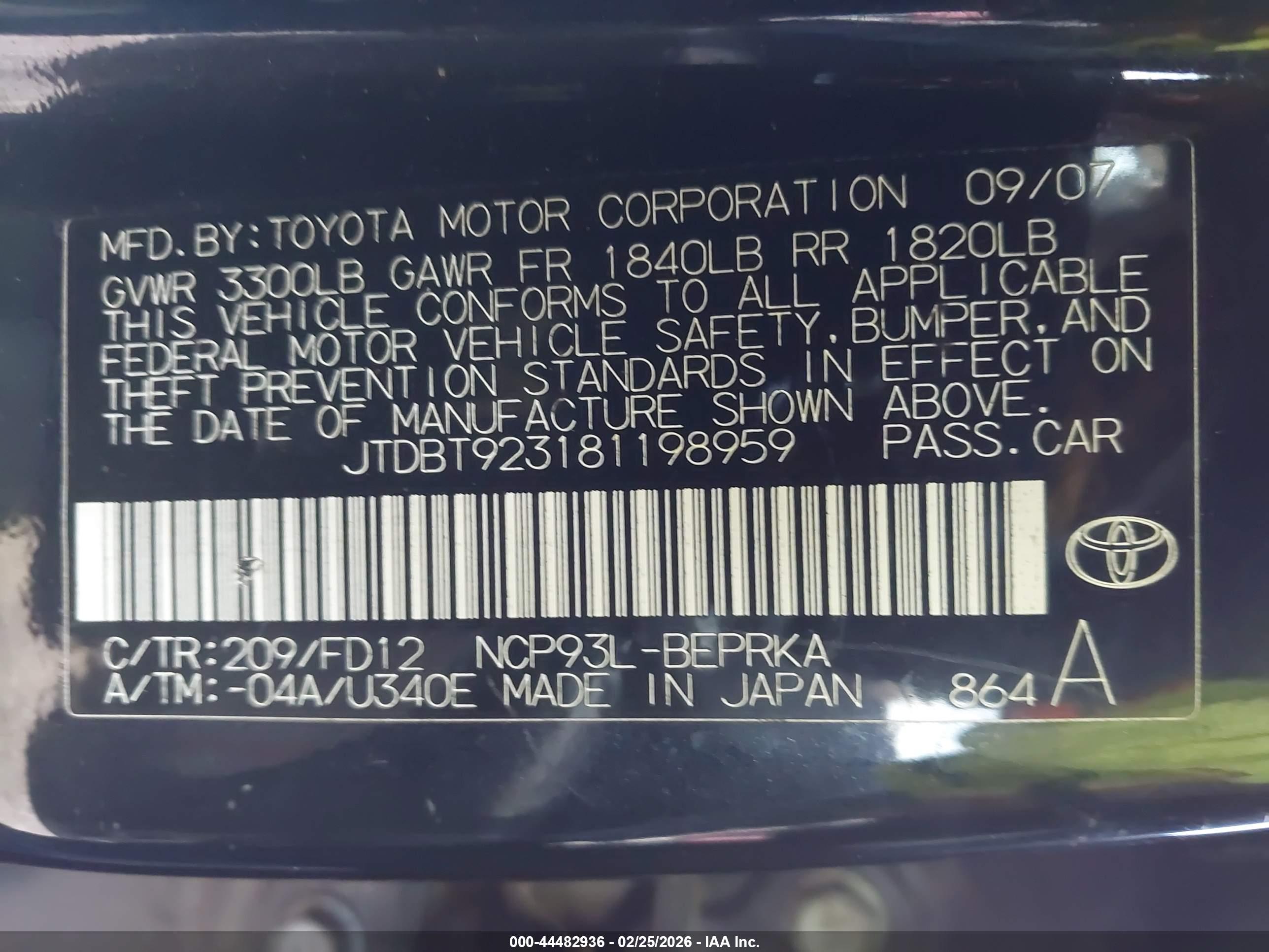 TOYOTA YARIS image 9