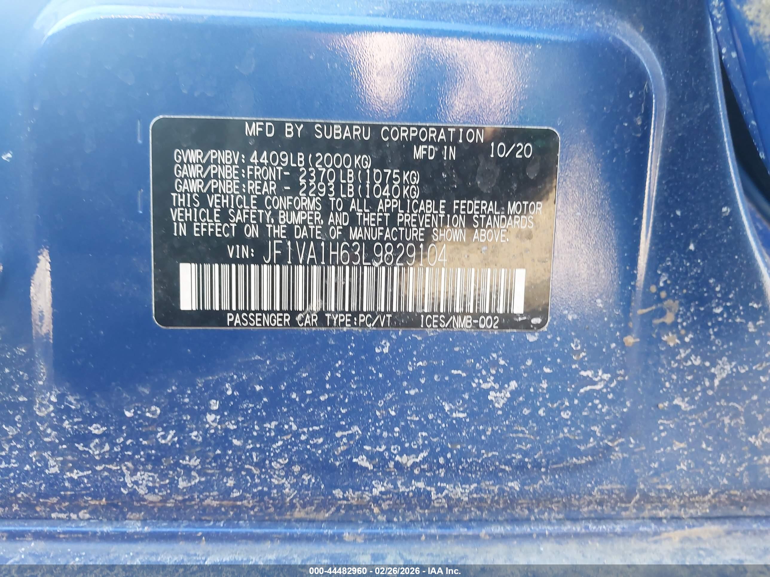 SUBARU WRX image 9