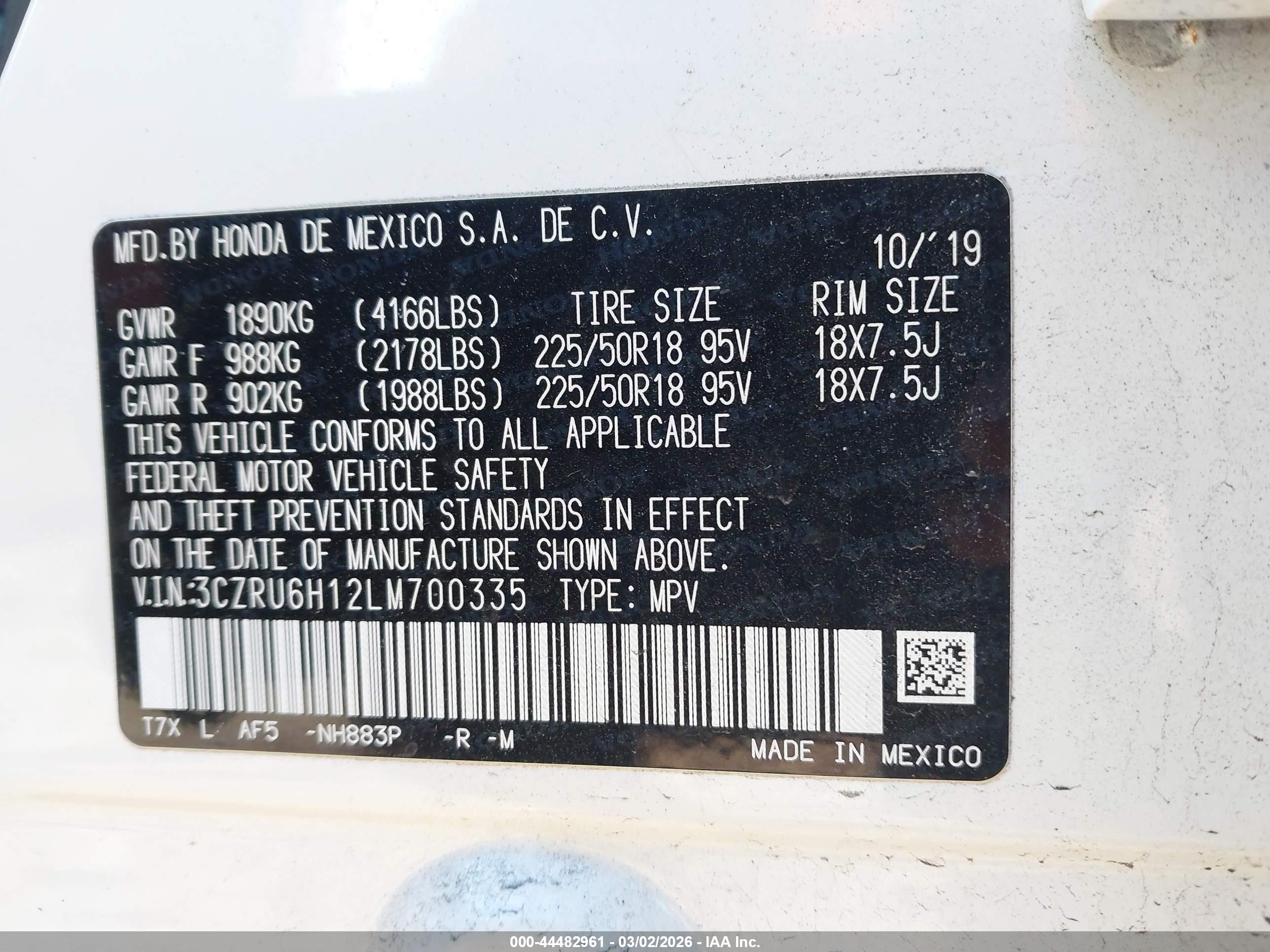 HONDA HR-V image 9