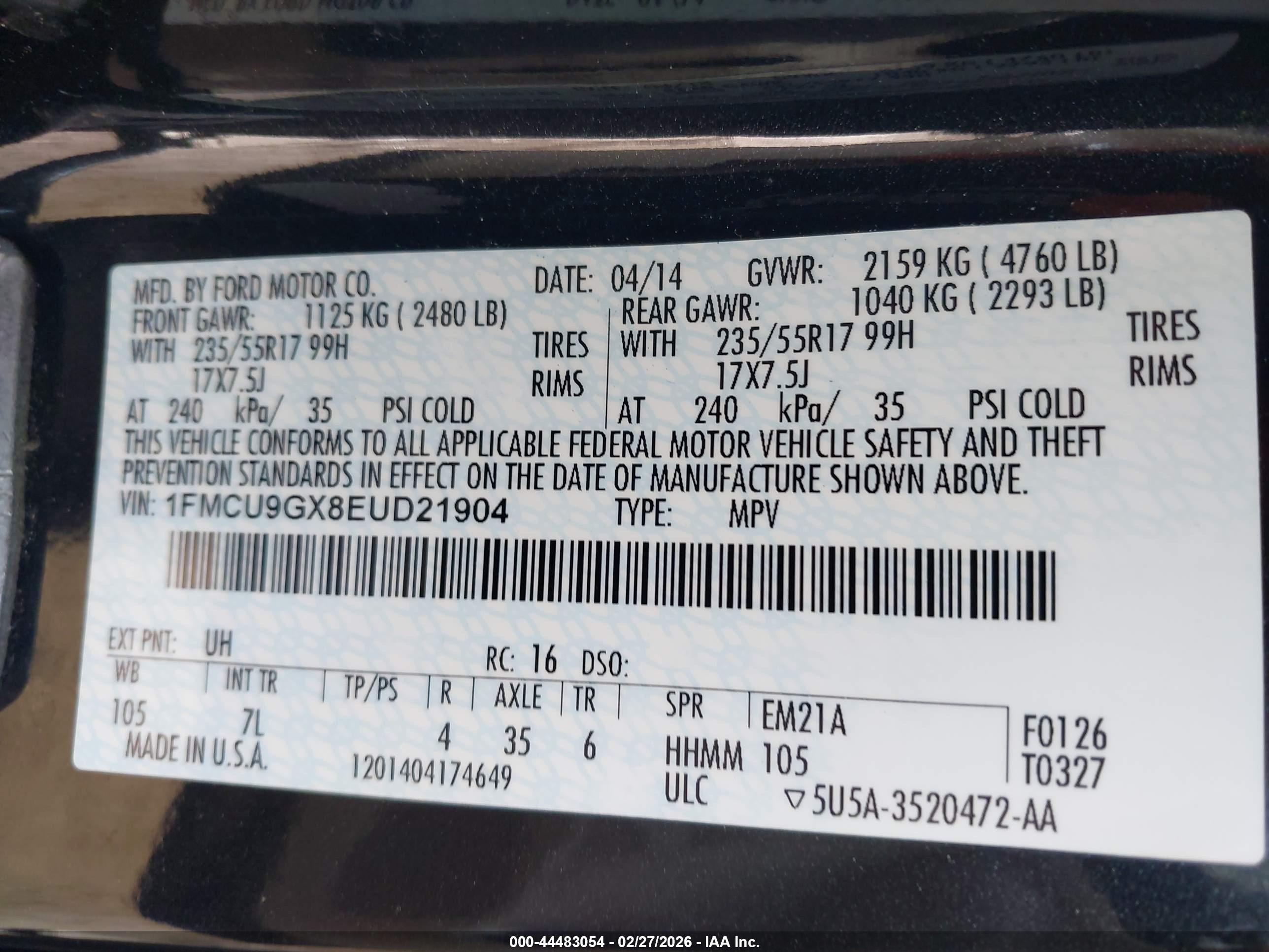 FORD ESCAPE image 9