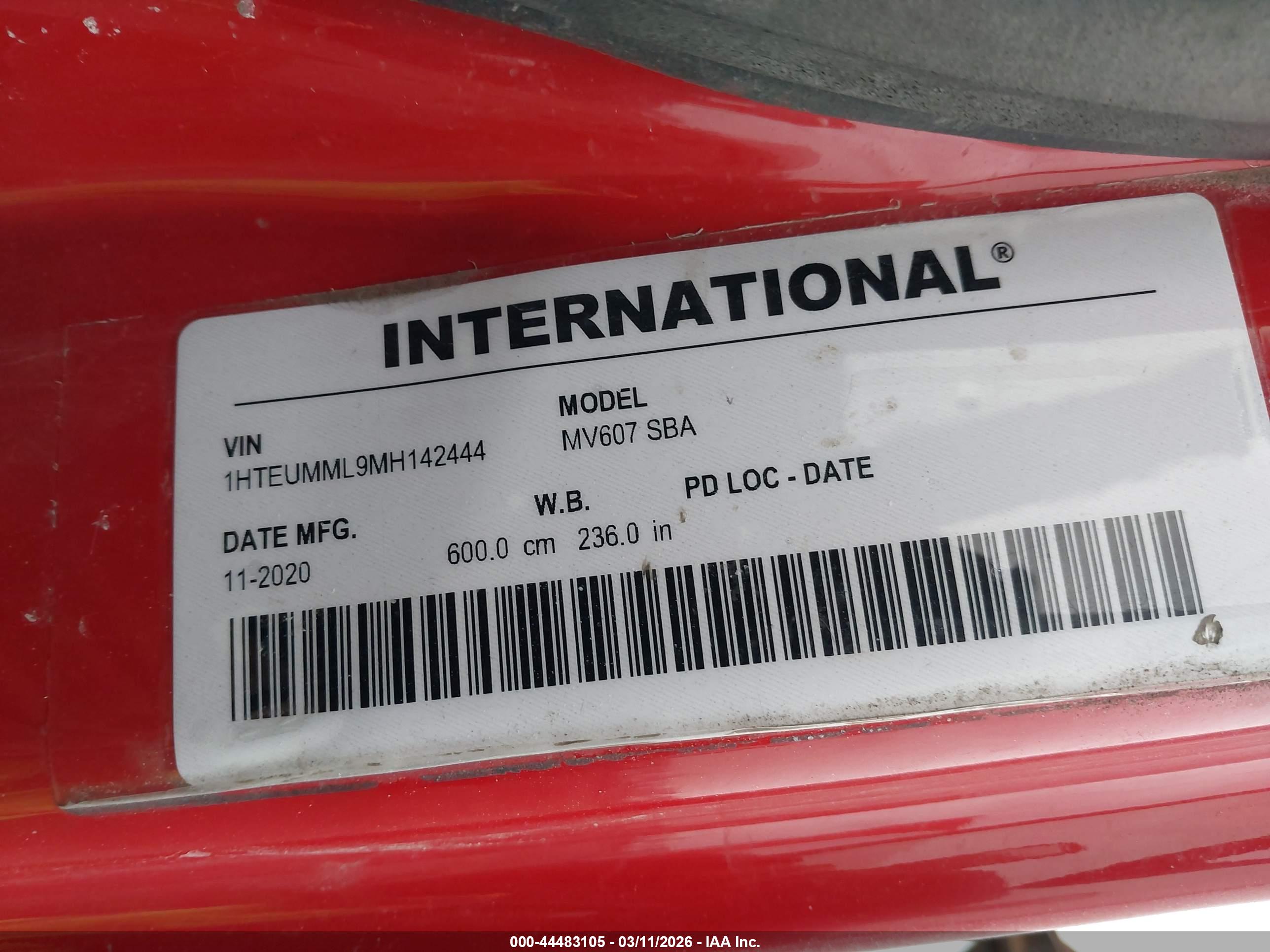 INTERNATIONAL MV image 9