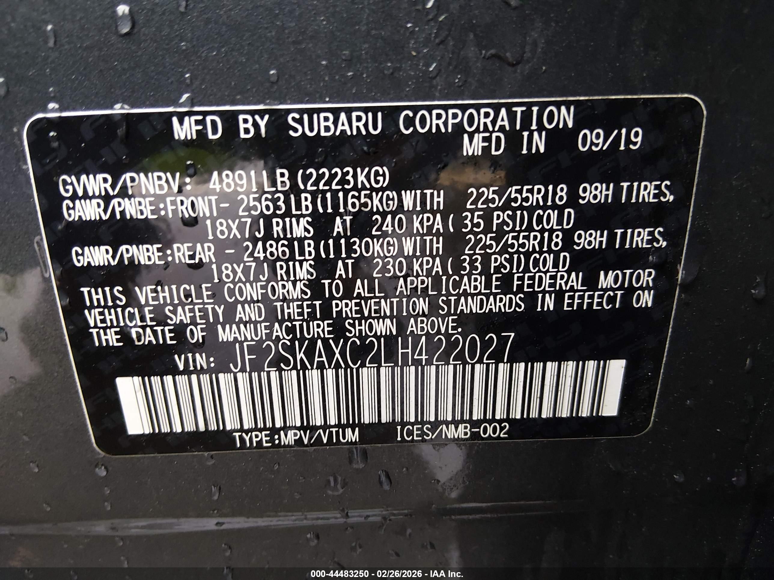 SUBARU FORESTER image 9