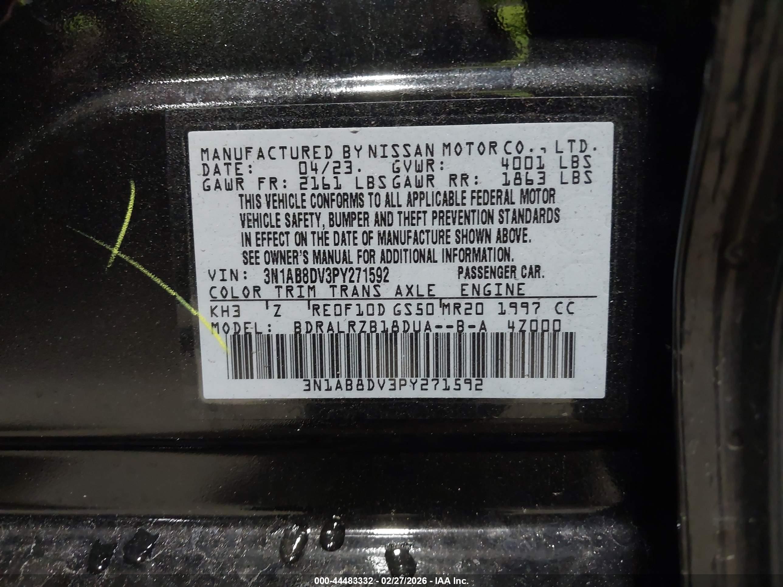 NISSAN SENTRA image 9