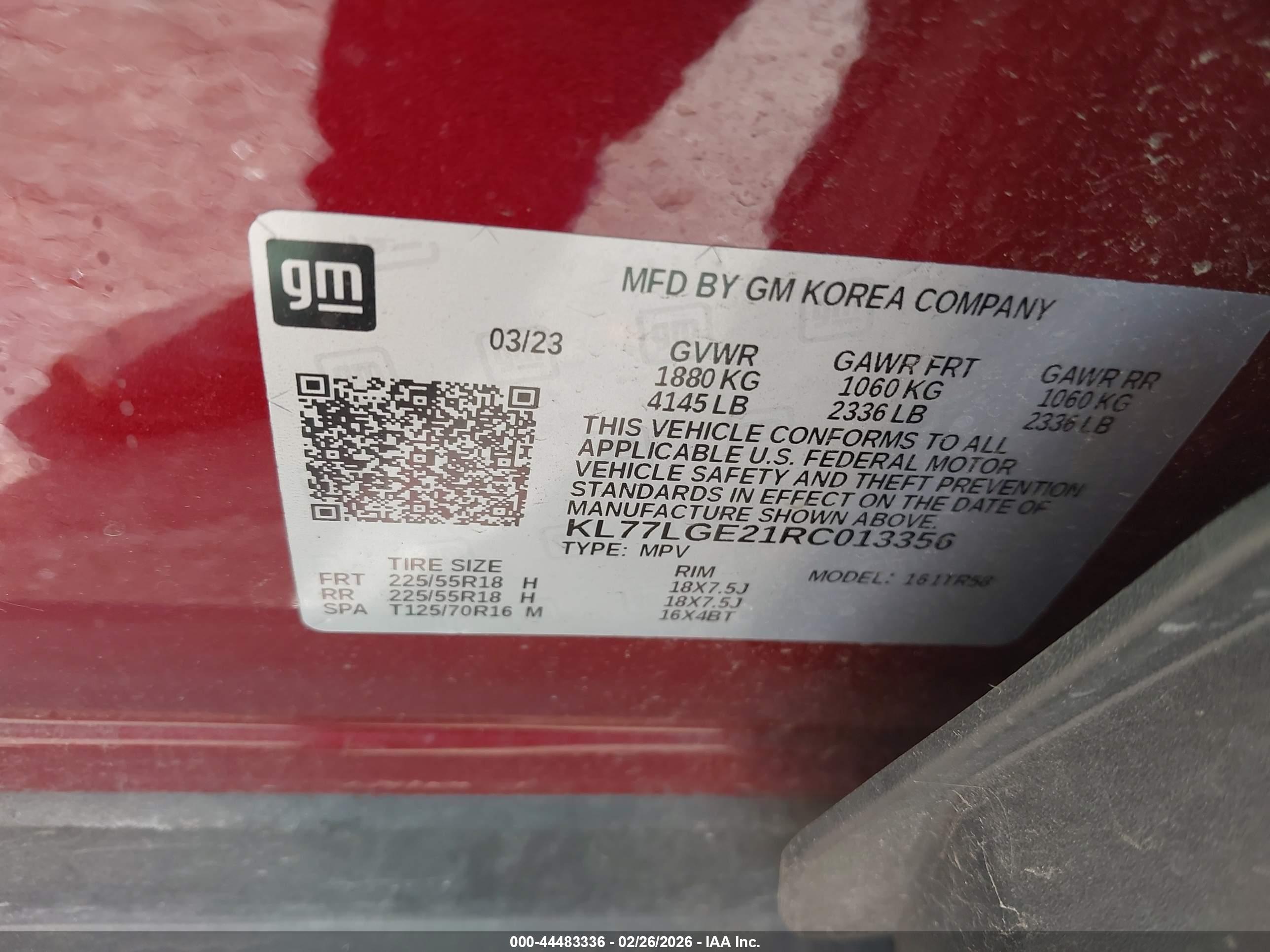 CHEVROLET TRAX image 9