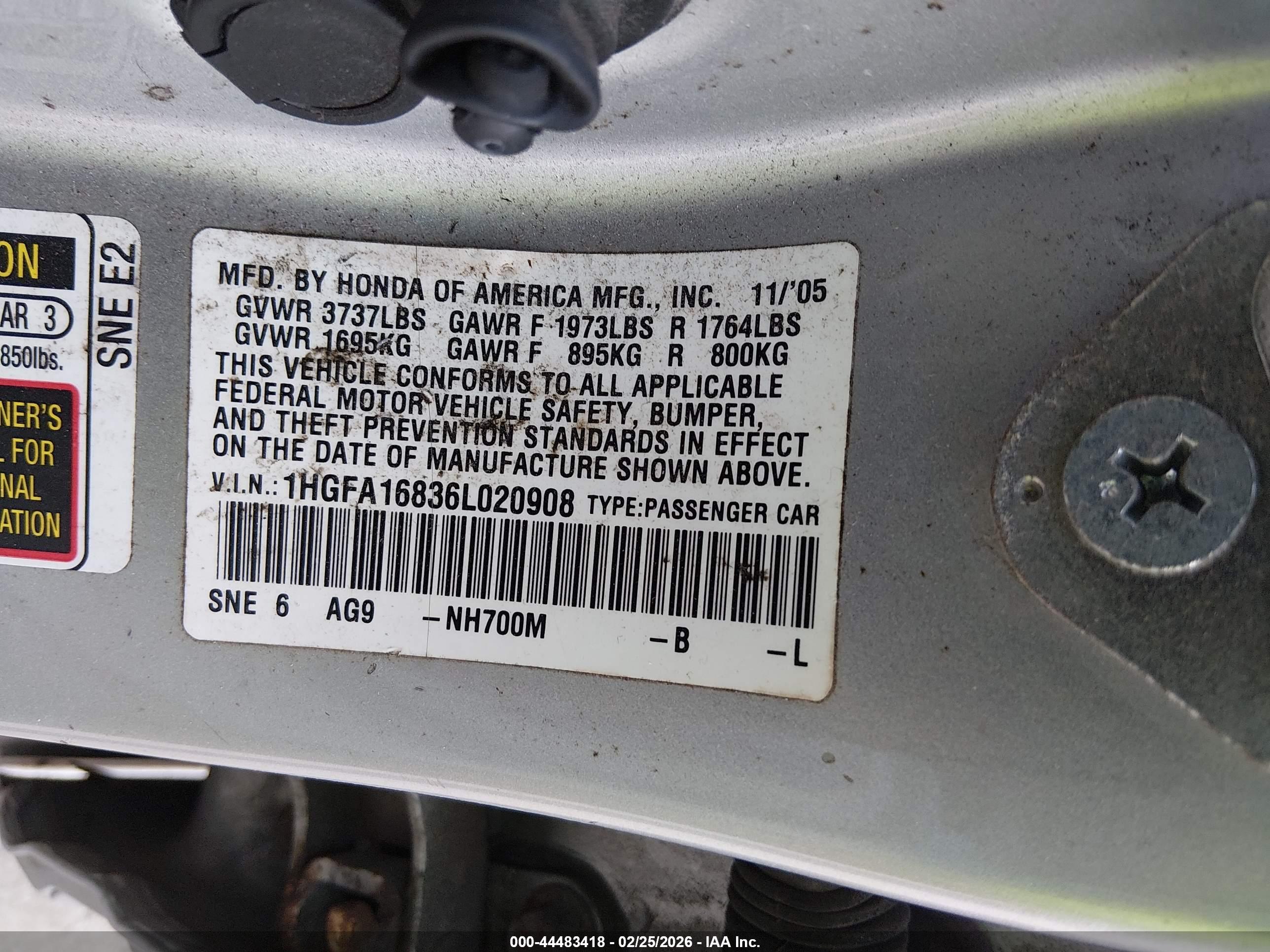 HONDA CIVIC image 9