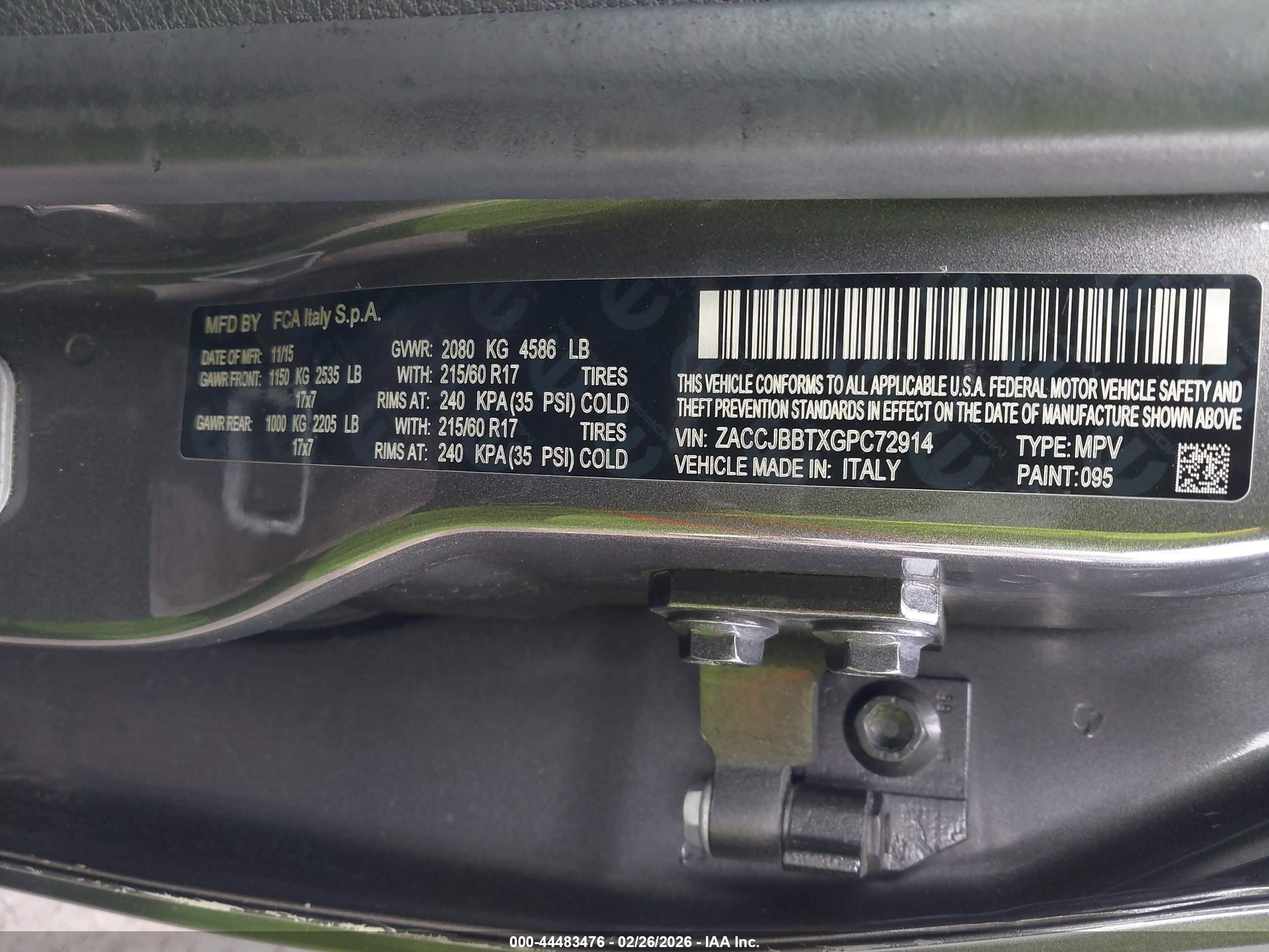 JEEP RENEGADE image 9