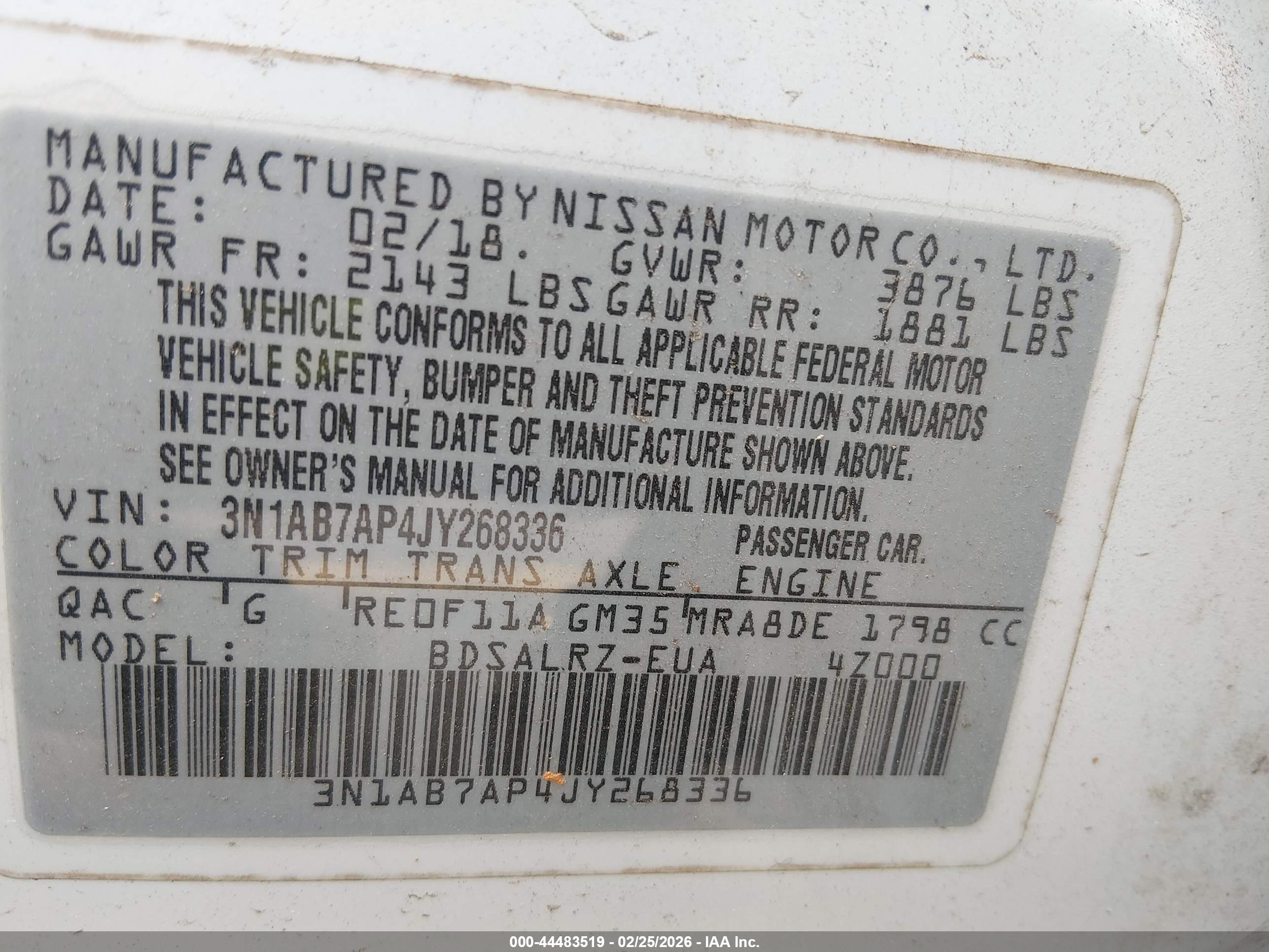 NISSAN SENTRA image 9