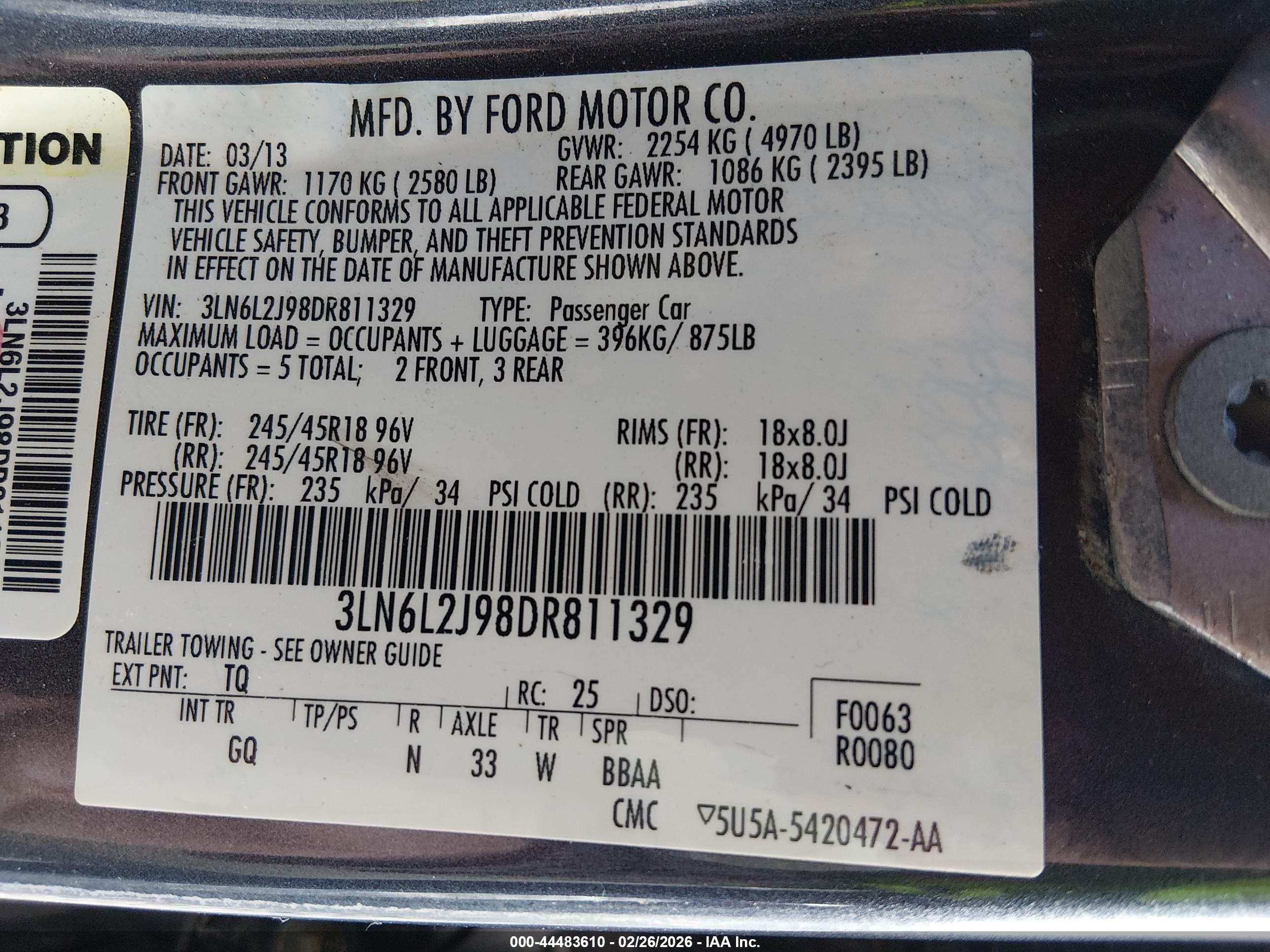 LINCOLN MKZ image 9