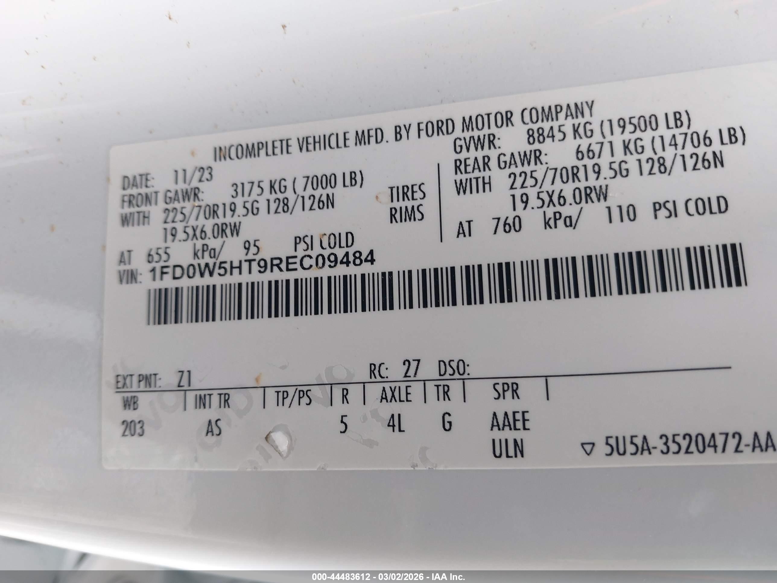 FORD F-550 image 9