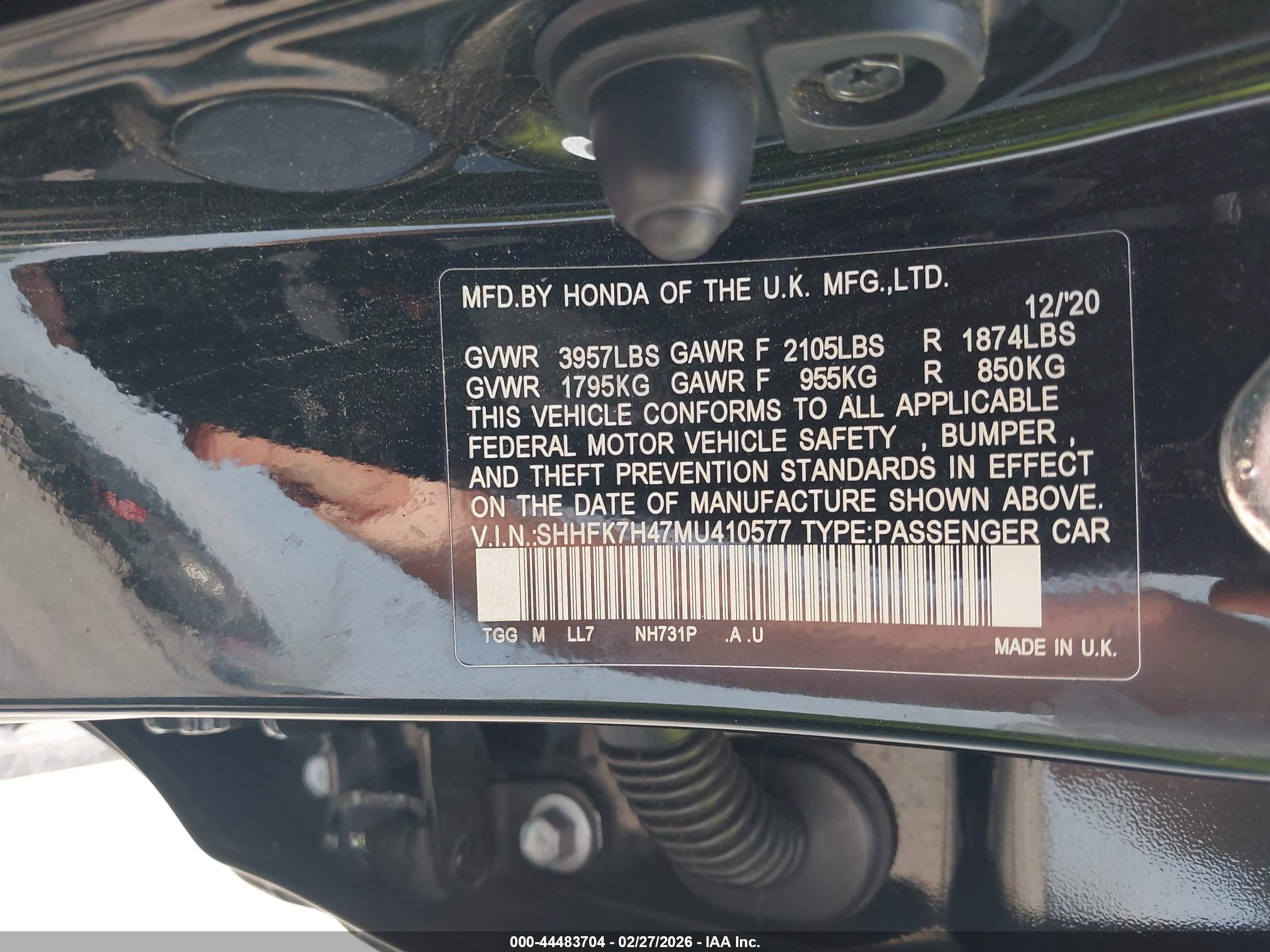 HONDA CIVIC image 9