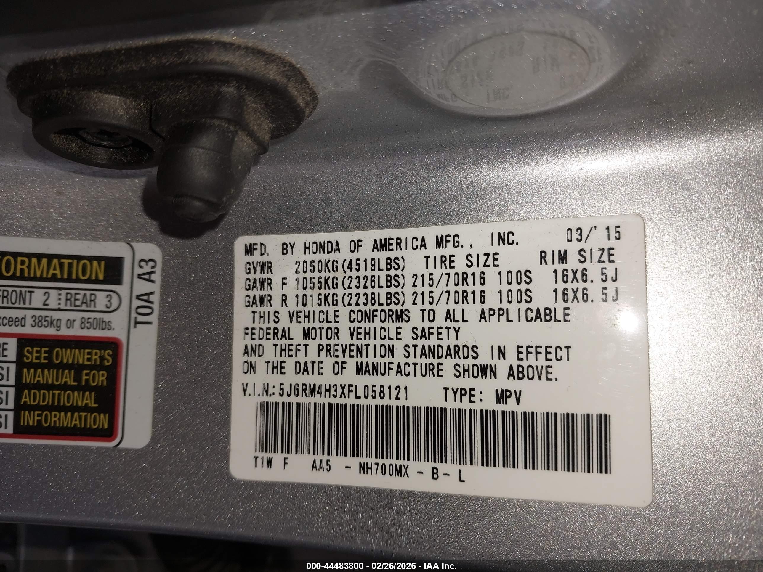 HONDA CR-V image 9