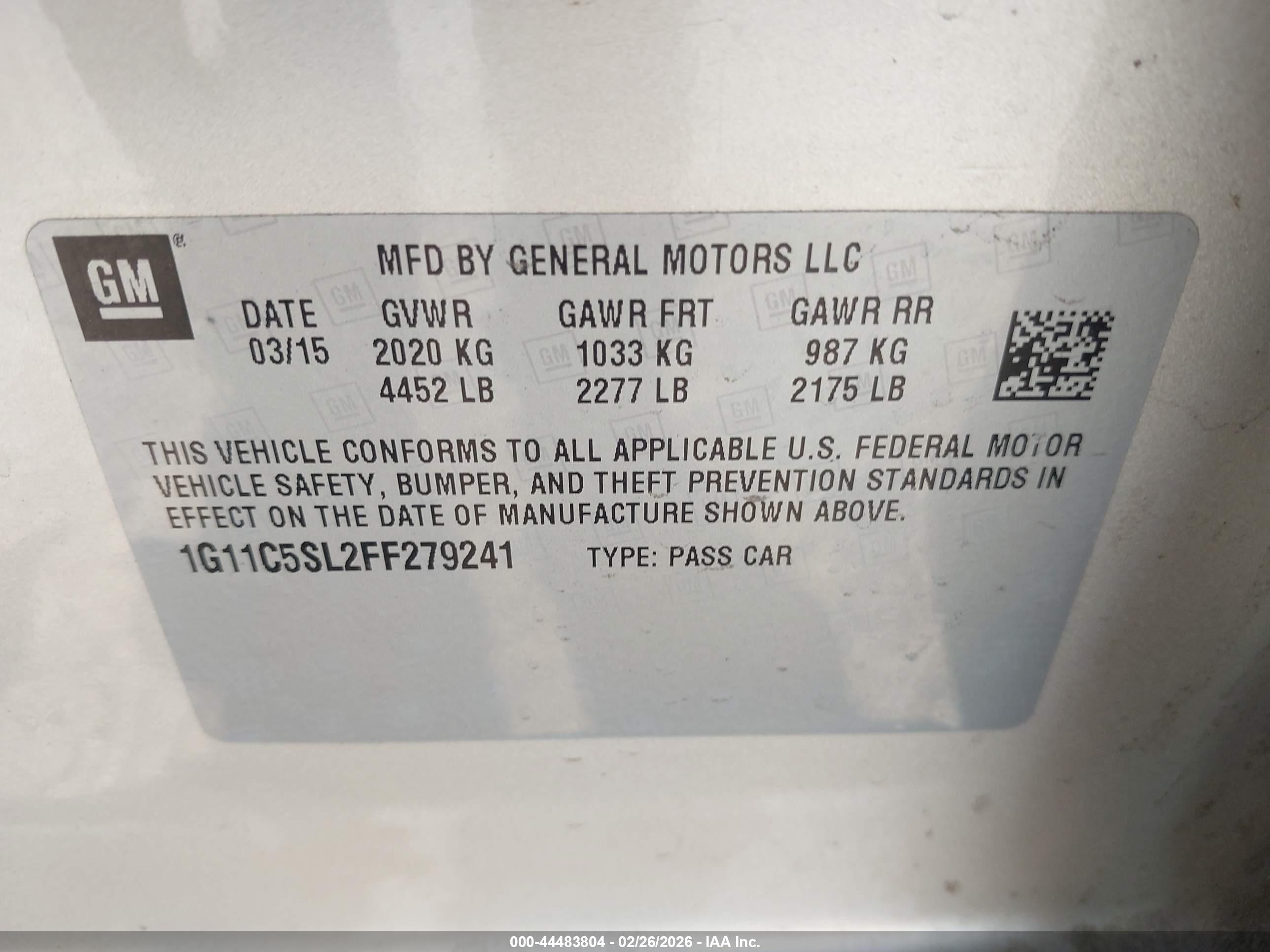 CHEVROLET MALIBU image 9
