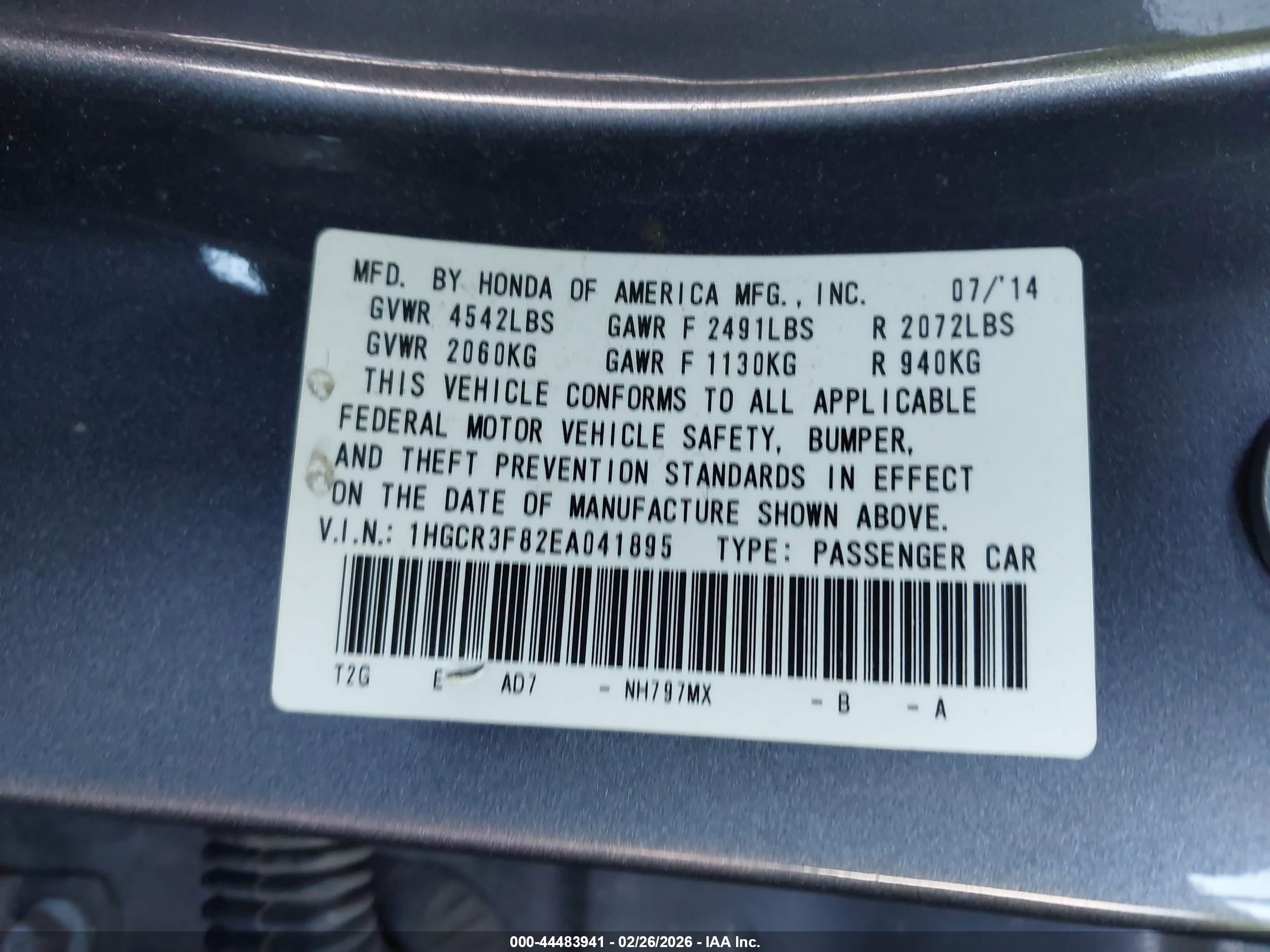 HONDA ACCORD image 9