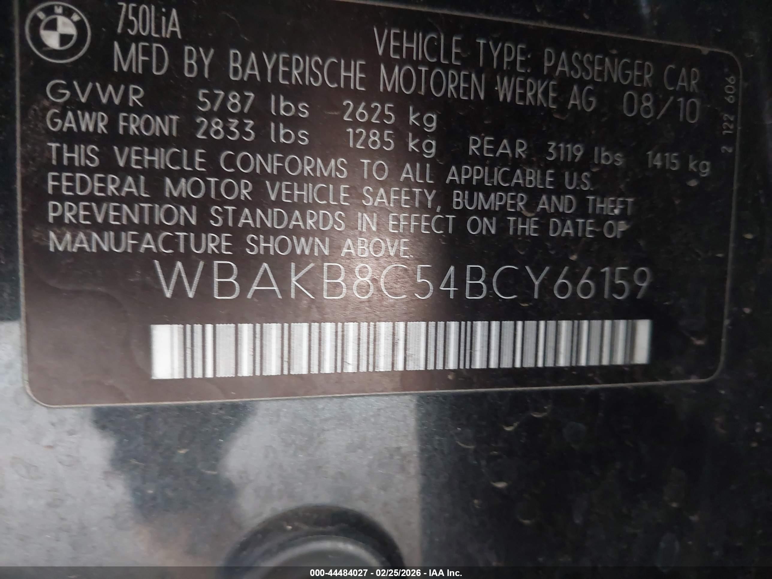 BMW 750LI image 9