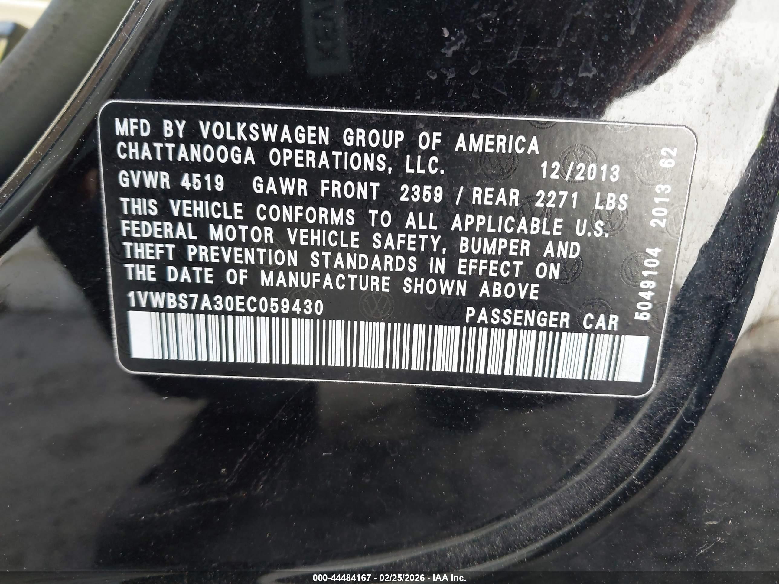 VOLKSWAGEN PASSAT image 9