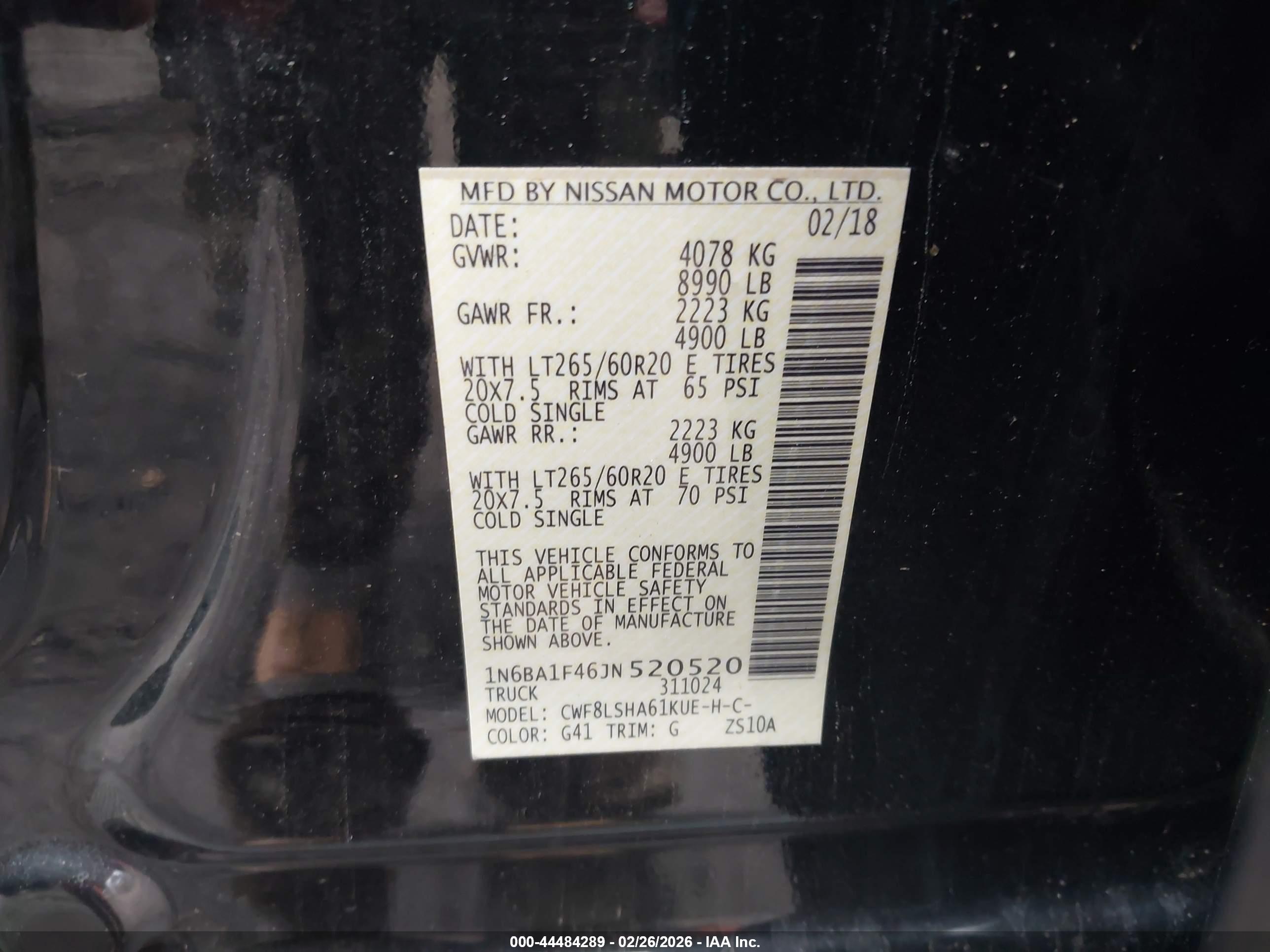 NISSAN TITAN image 9