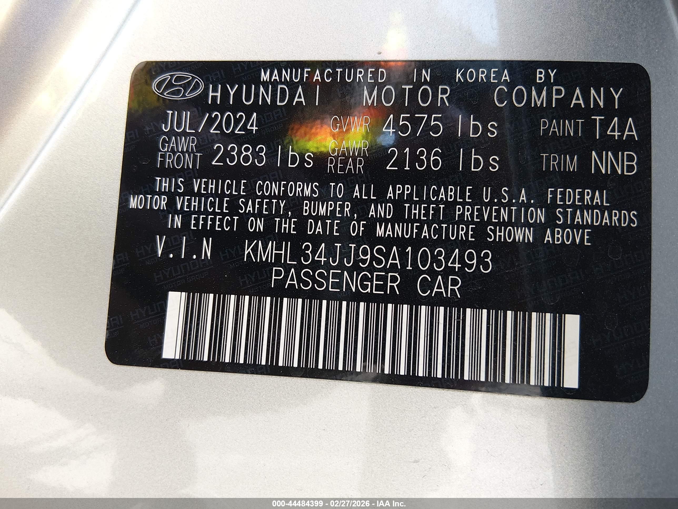 HYUNDAI SONATA image 9
