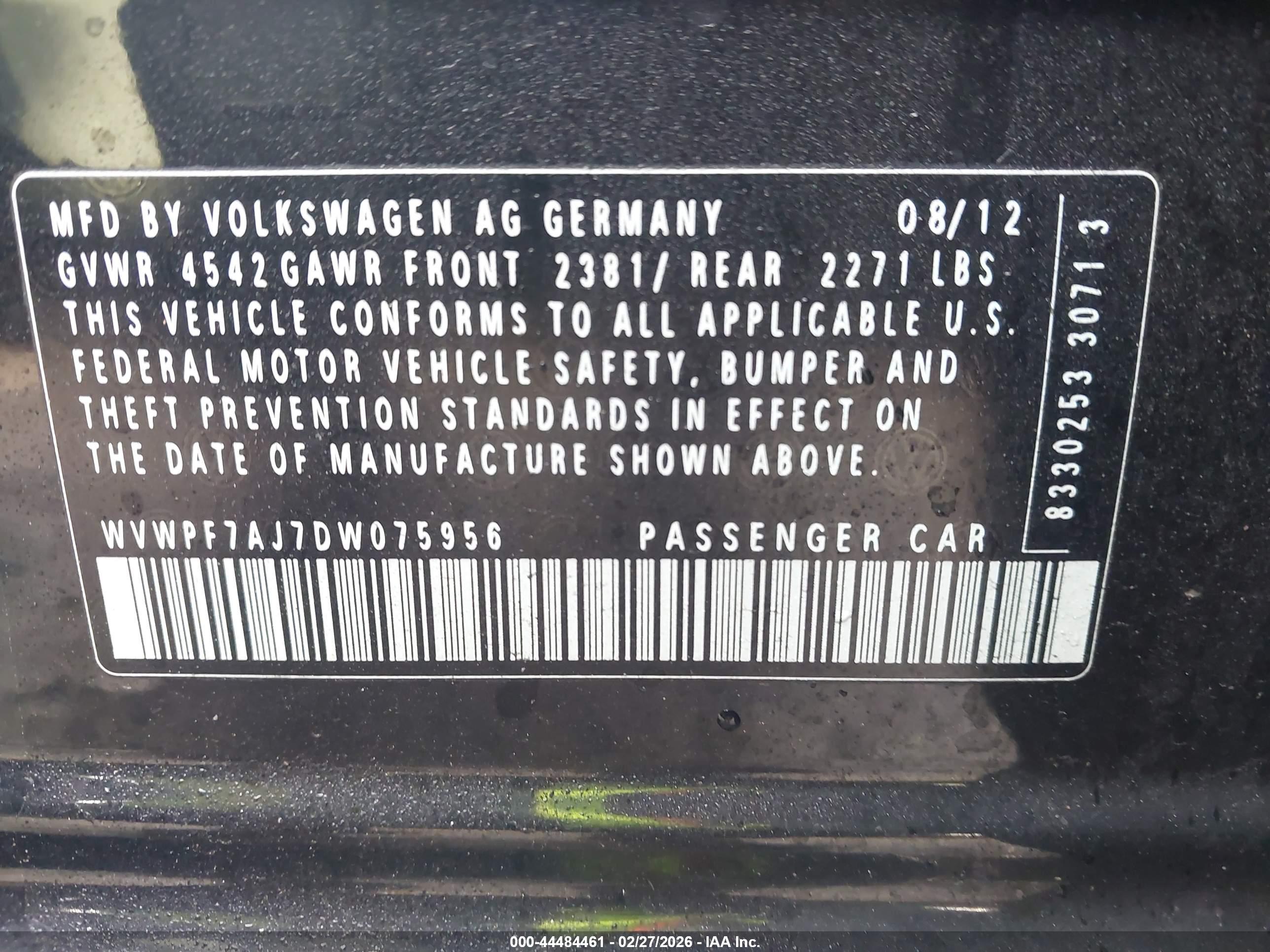 VOLKSWAGEN GOLF image 9
