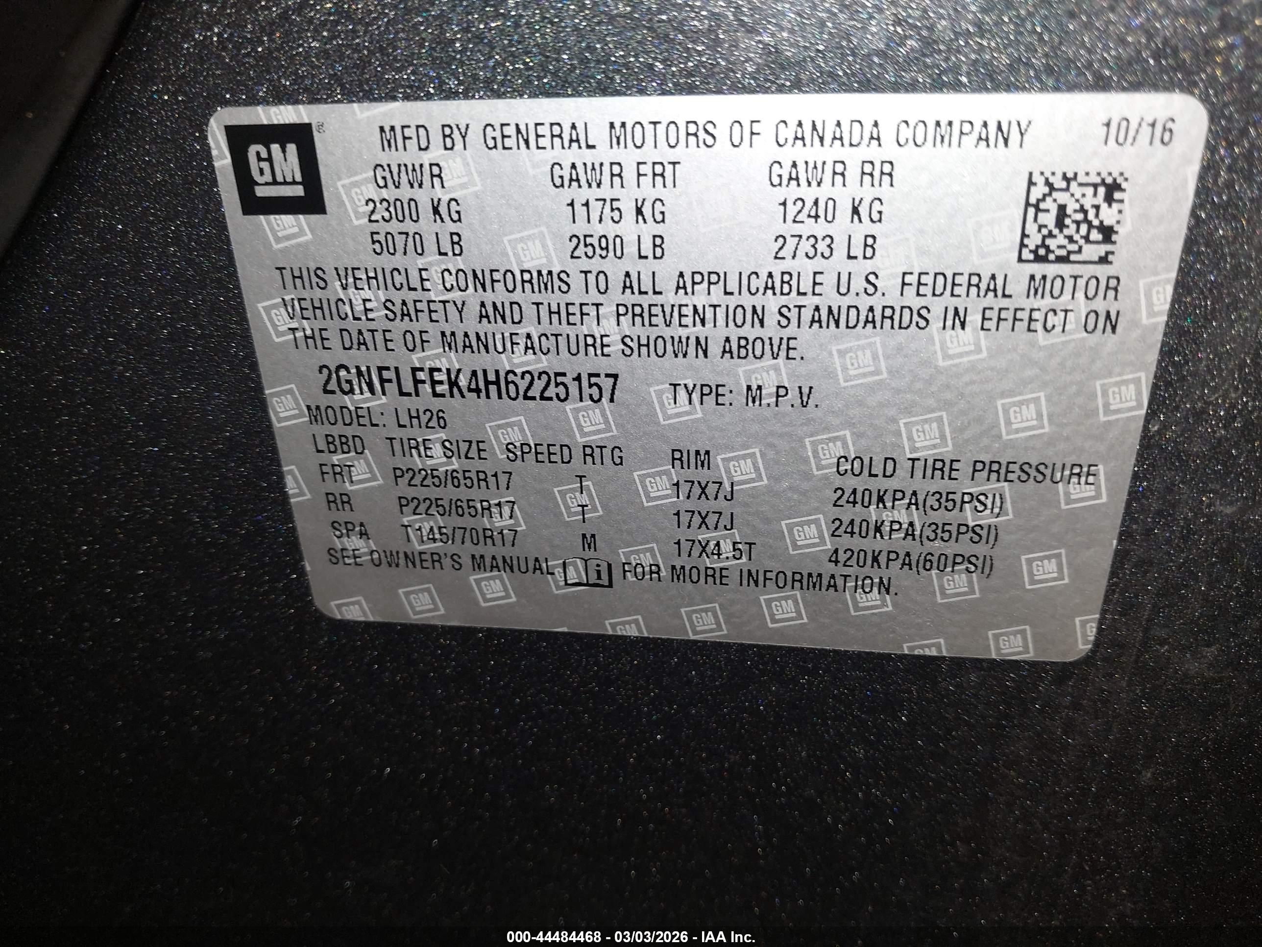 CHEVROLET EQUINOX image 9