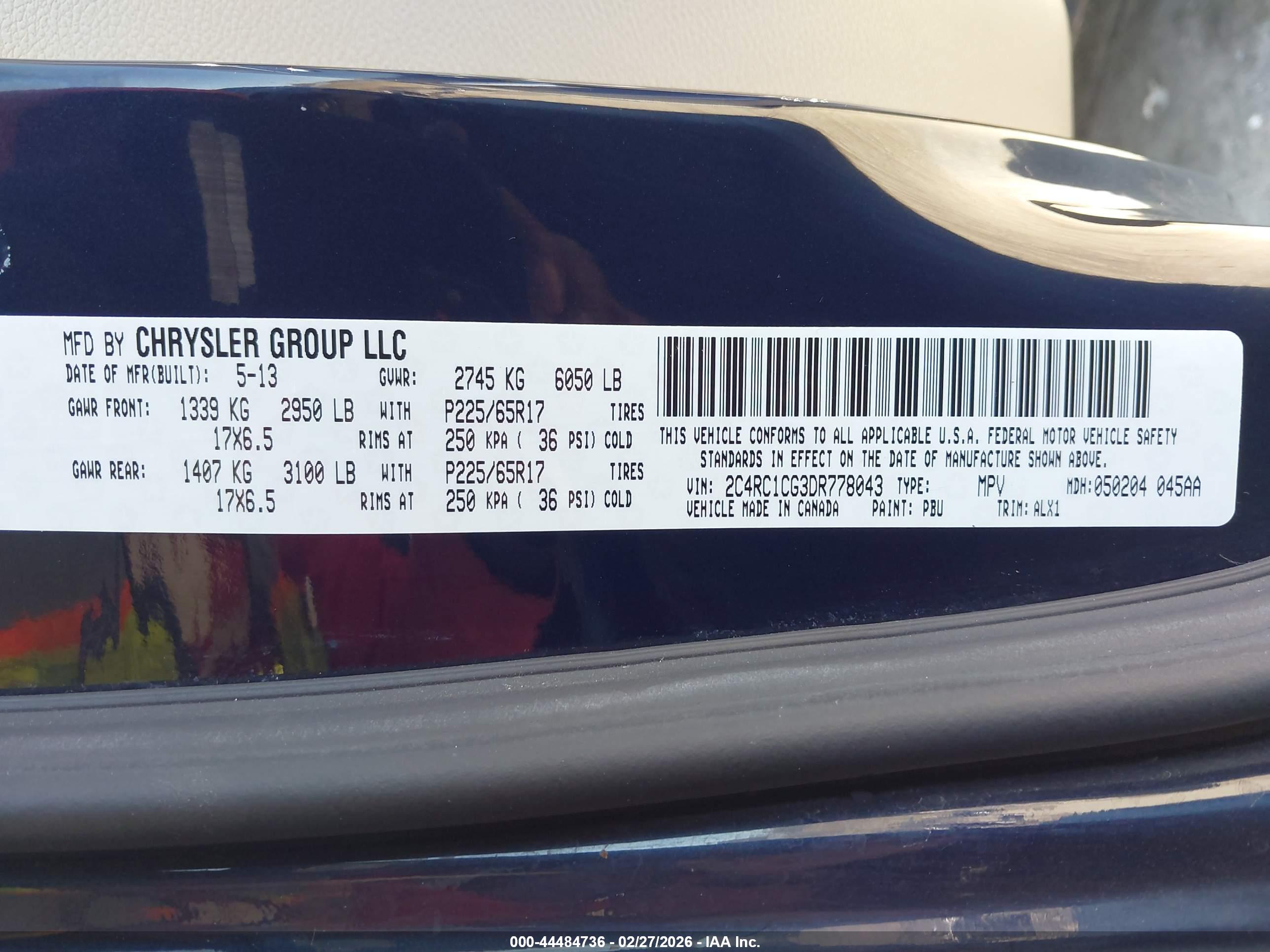 CHRYSLER TOWN image 9