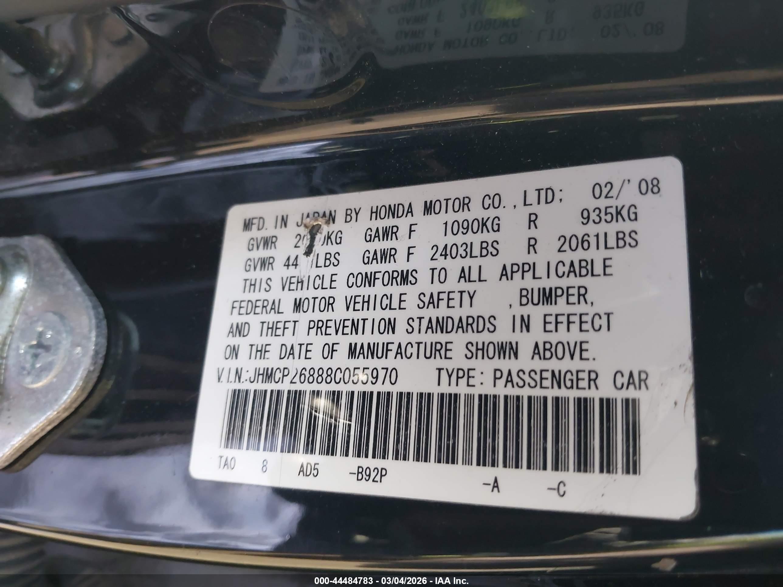 HONDA ACCORD image 9