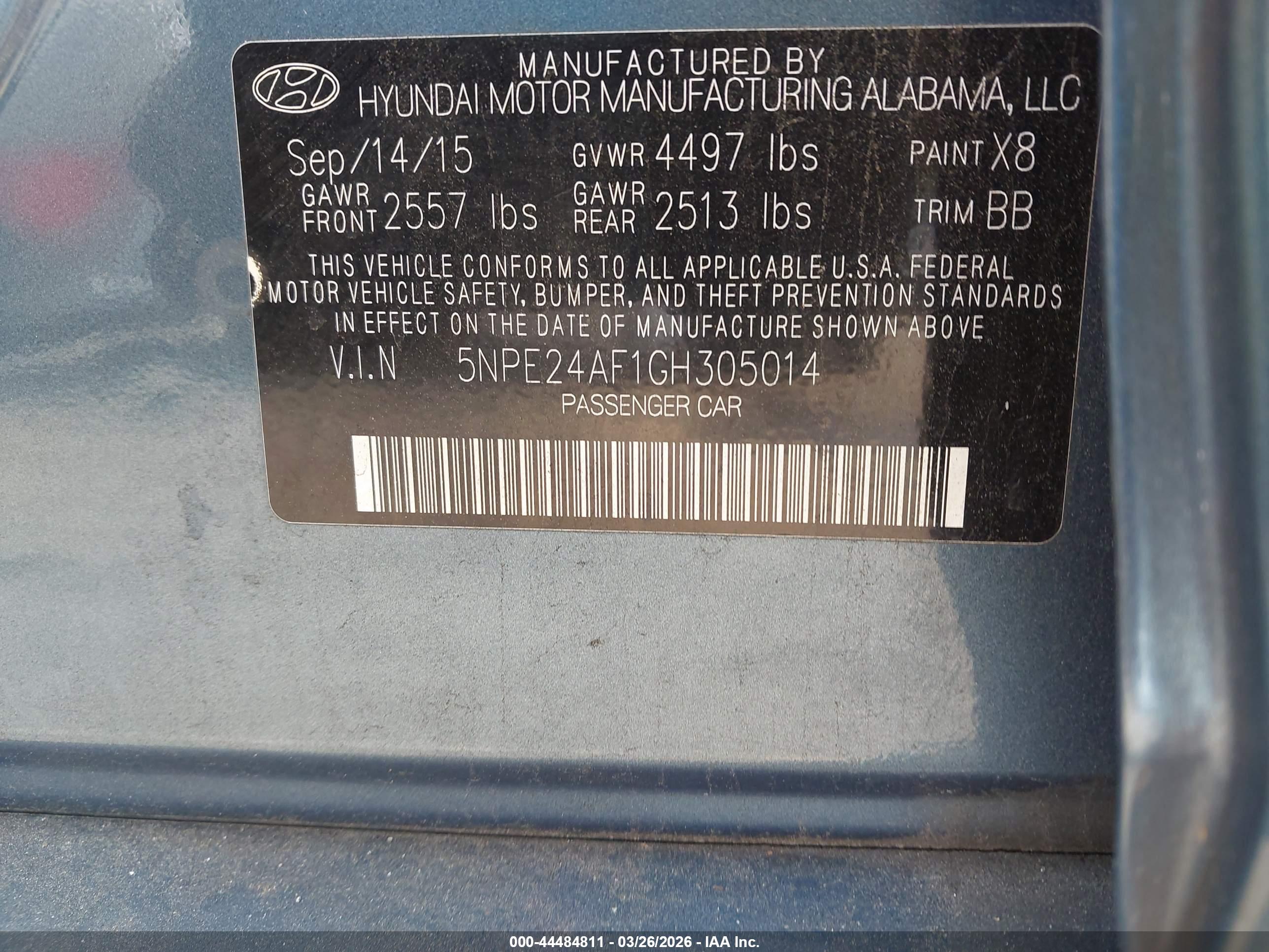 HYUNDAI SONATA image 9