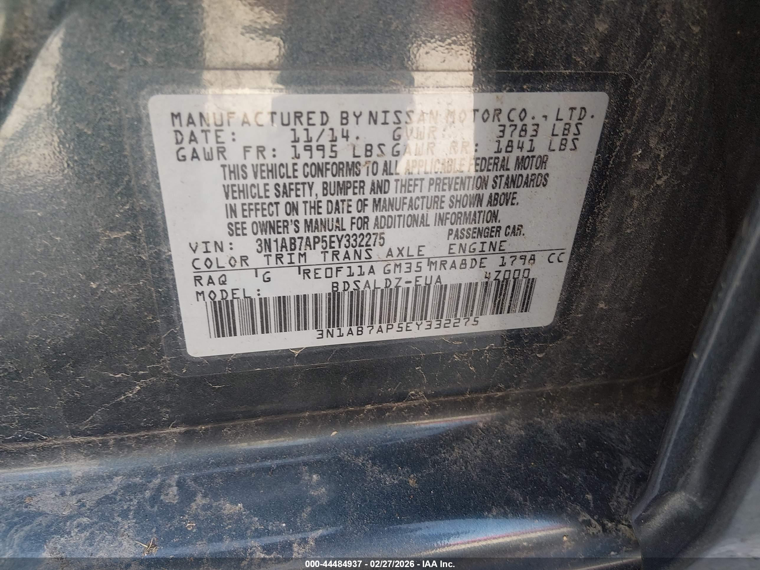 NISSAN SENTRA image 9