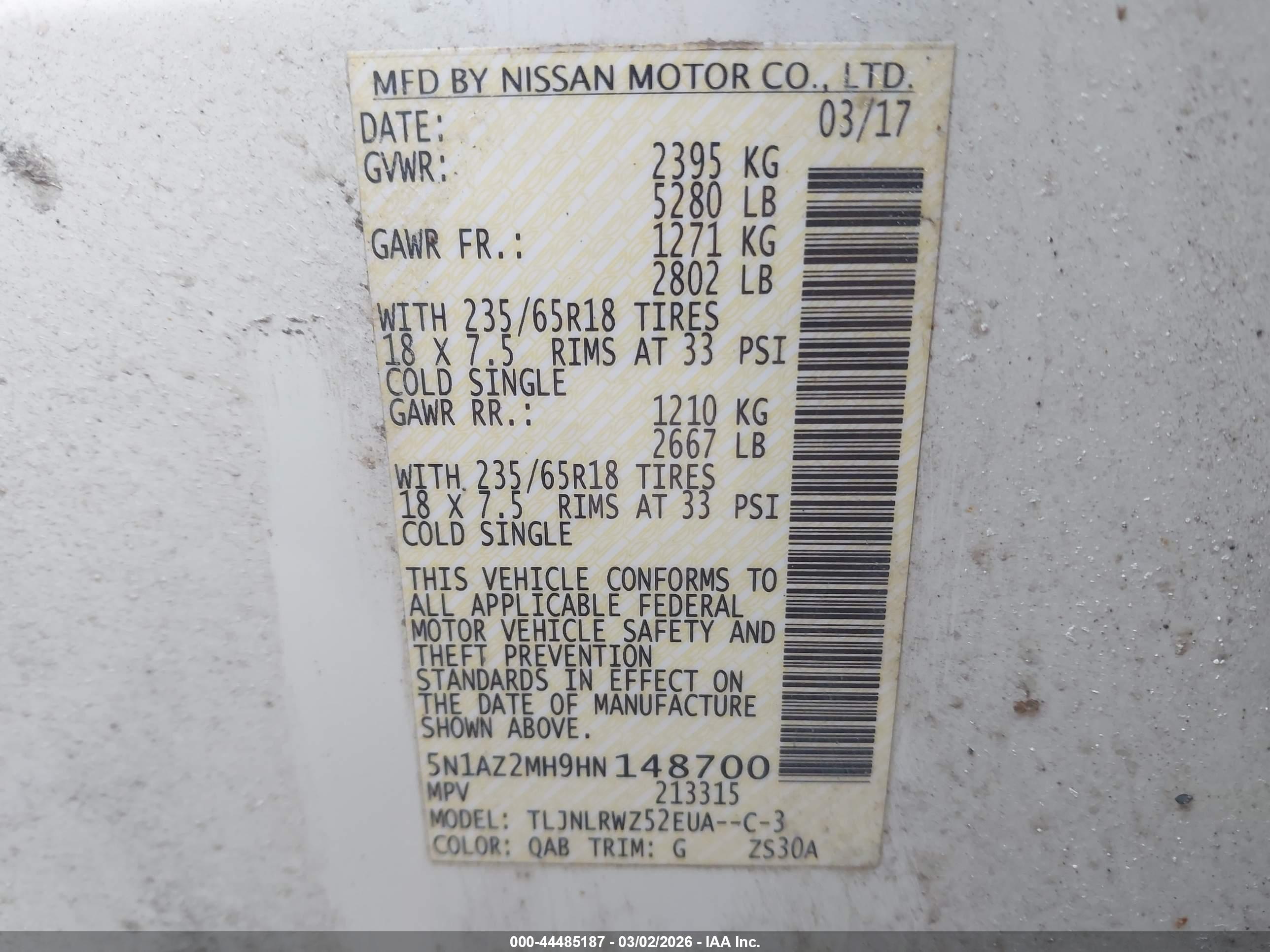 NISSAN MURANO image 9