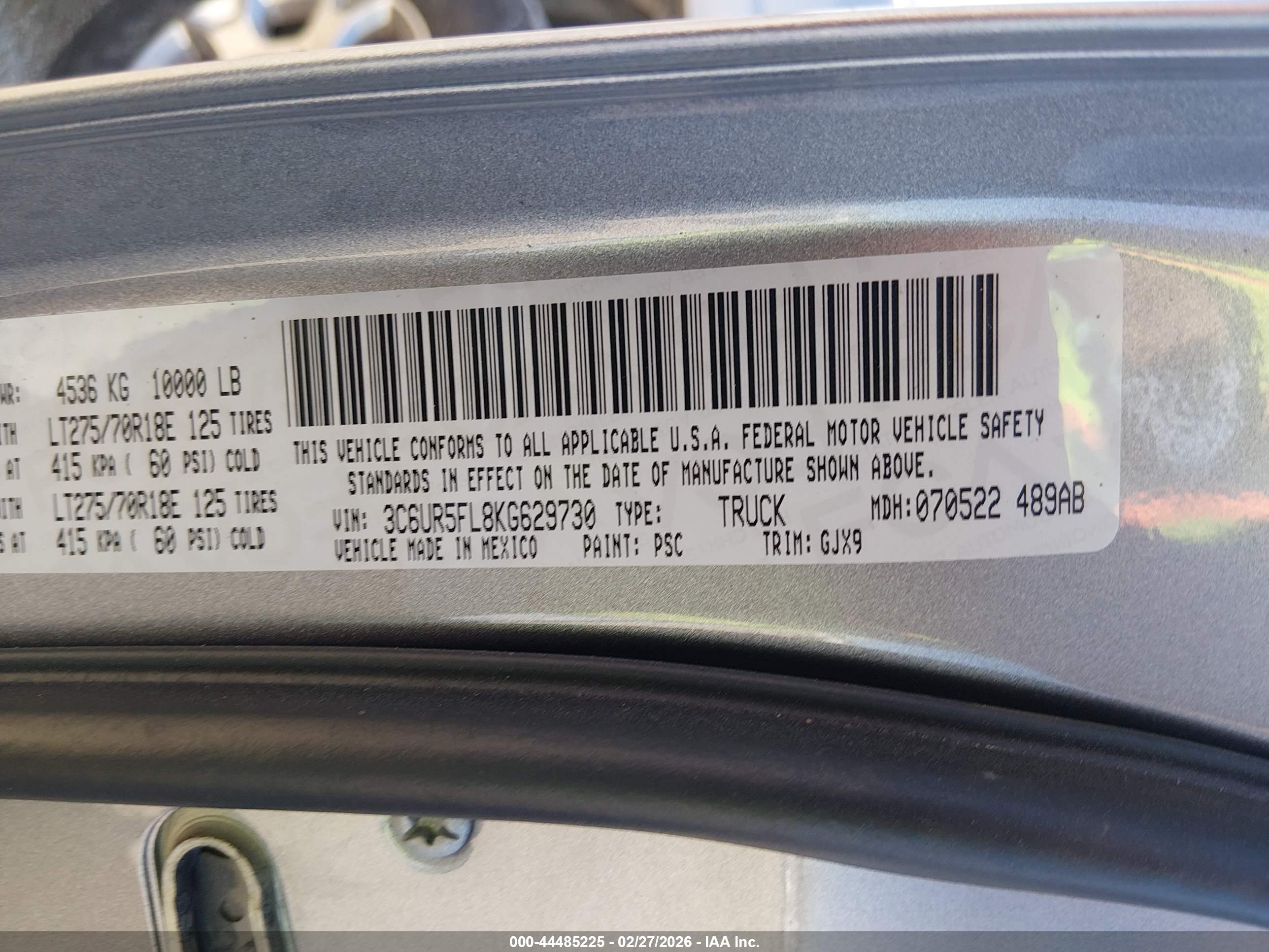 RAM 2500 image 9
