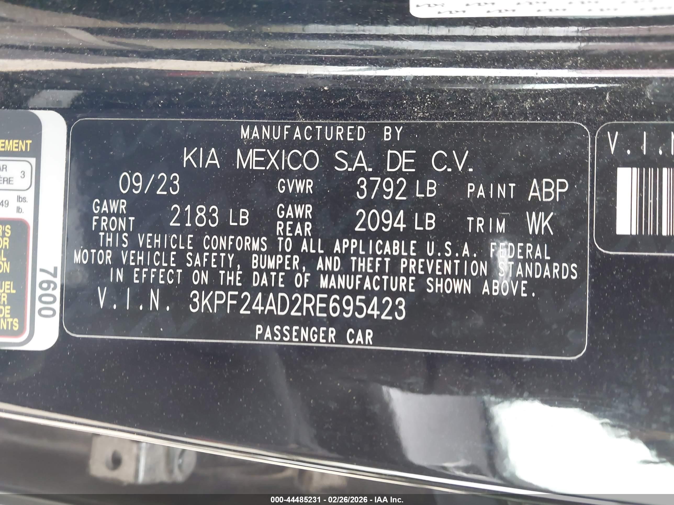 KIA FORTE image 9